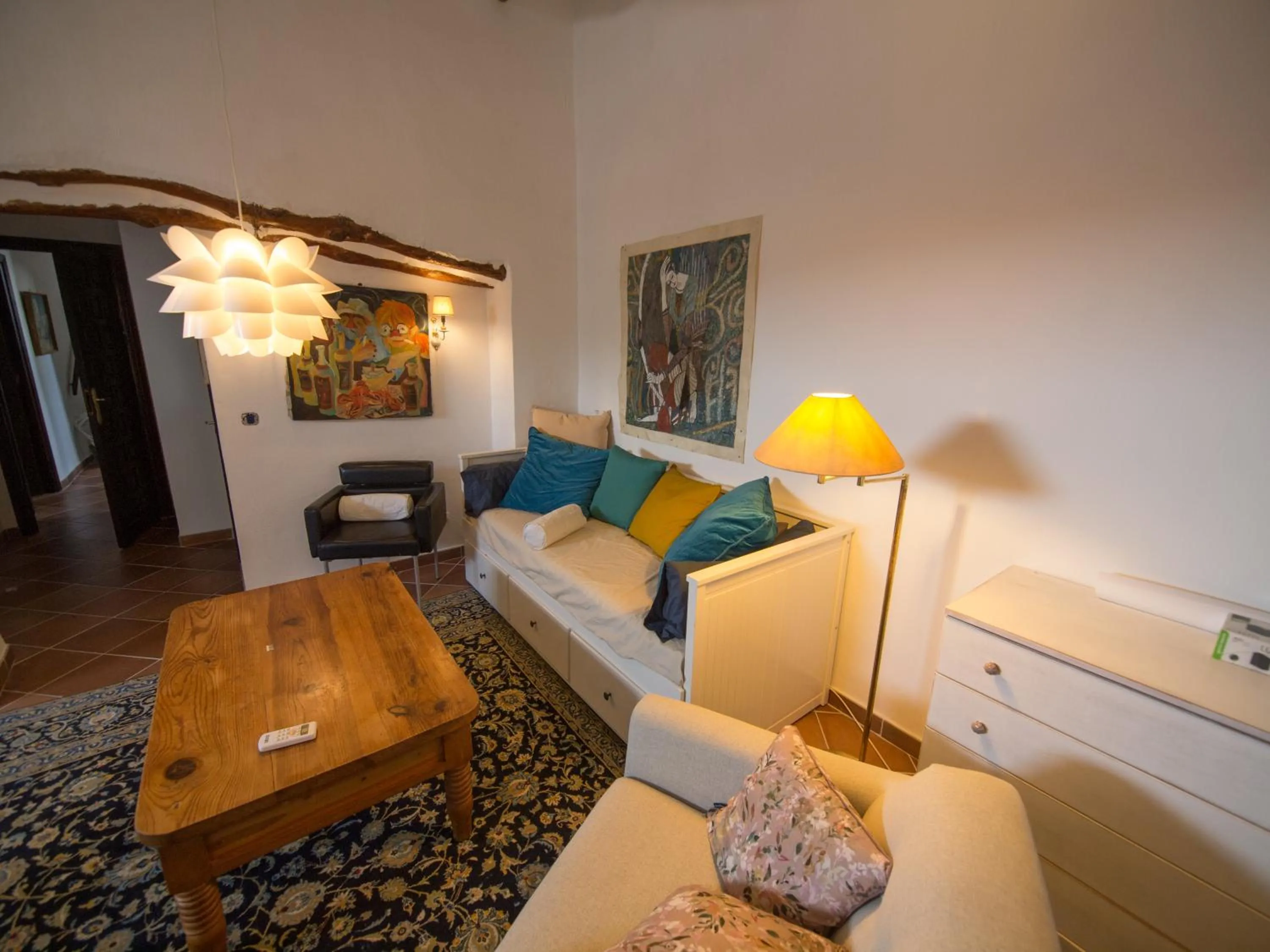 Seating area in Guest House Bellaguarda