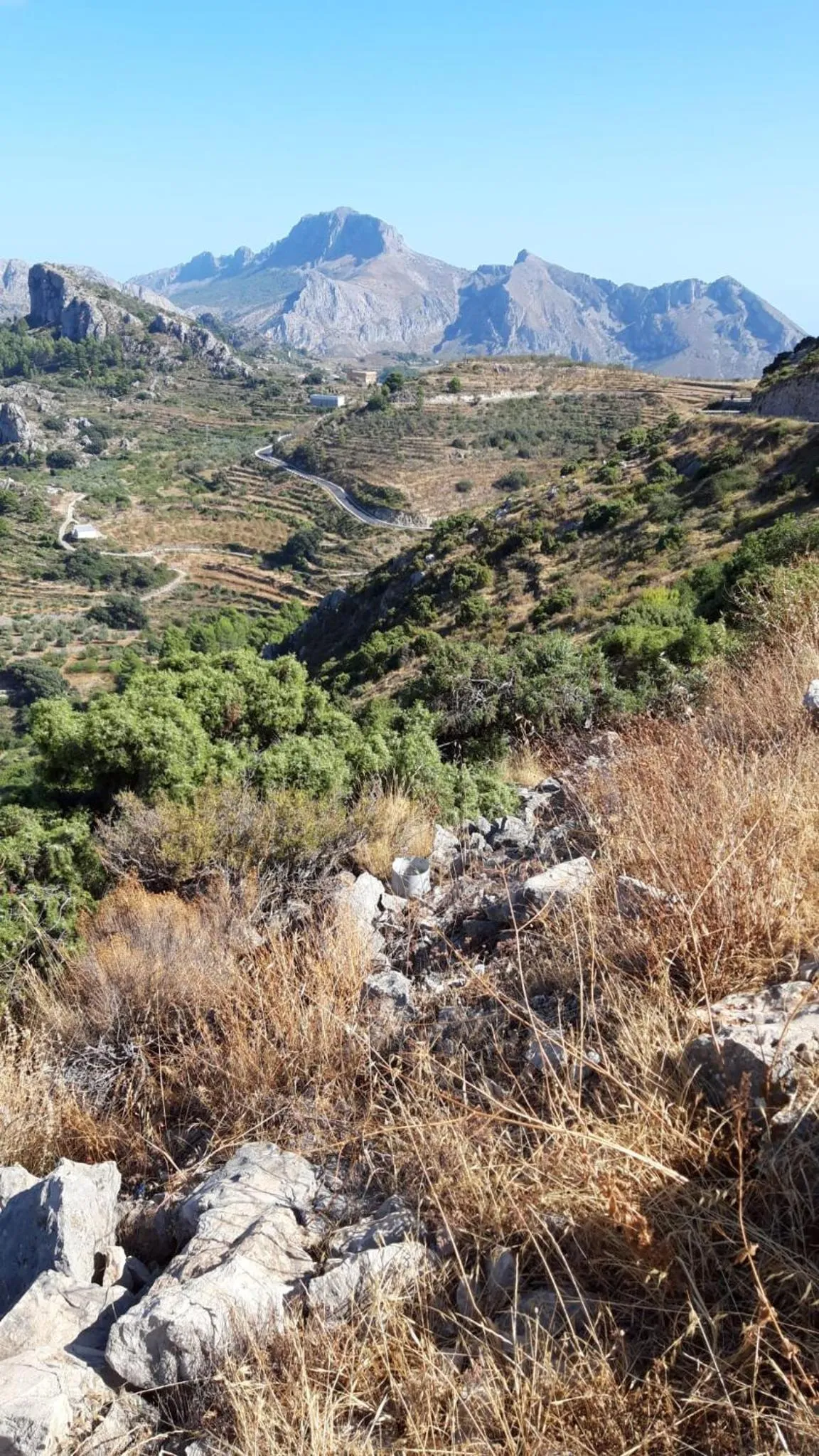 Natural landscape in Guest House Bellaguarda