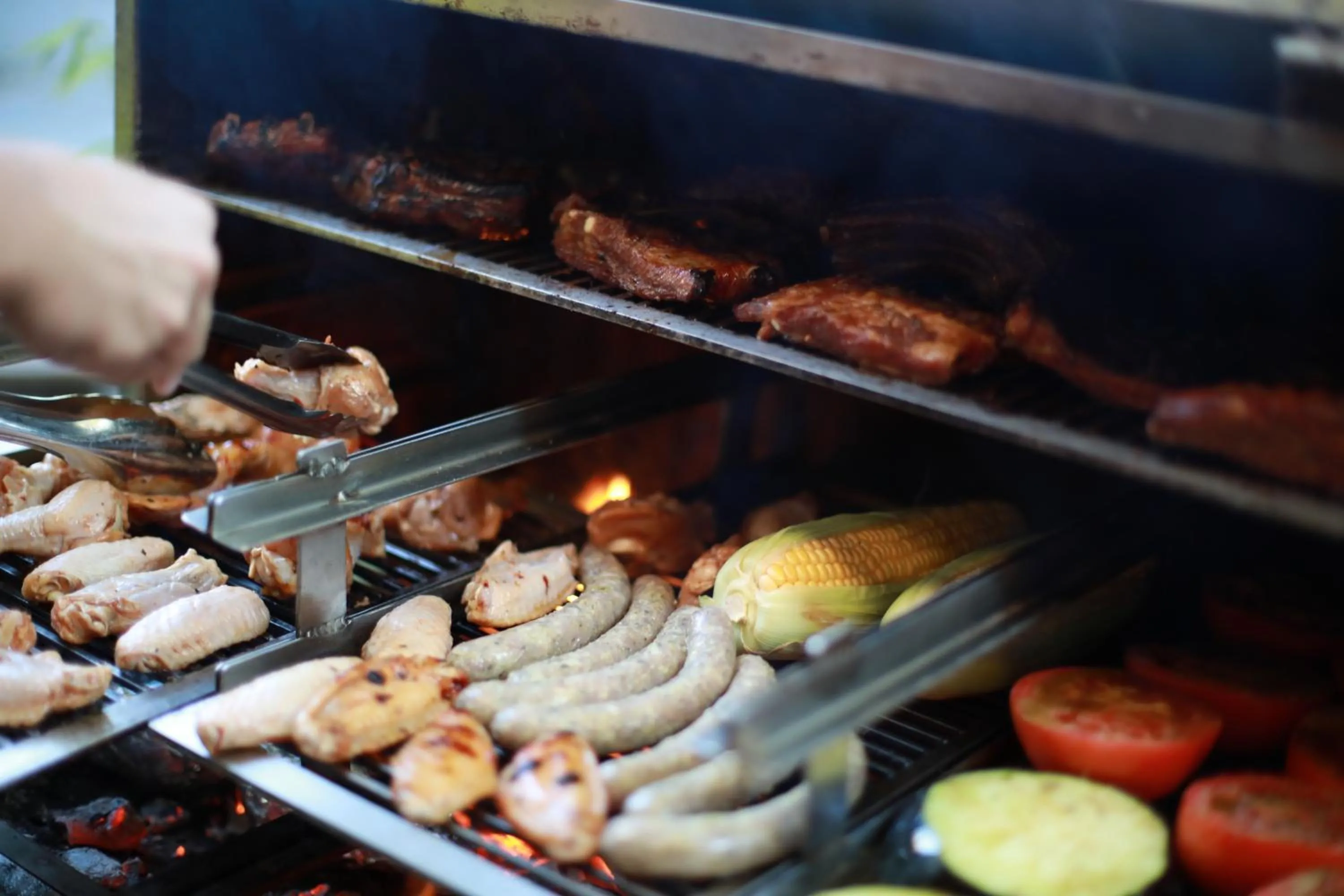 BBQ facilities in Guest House Bellaguarda