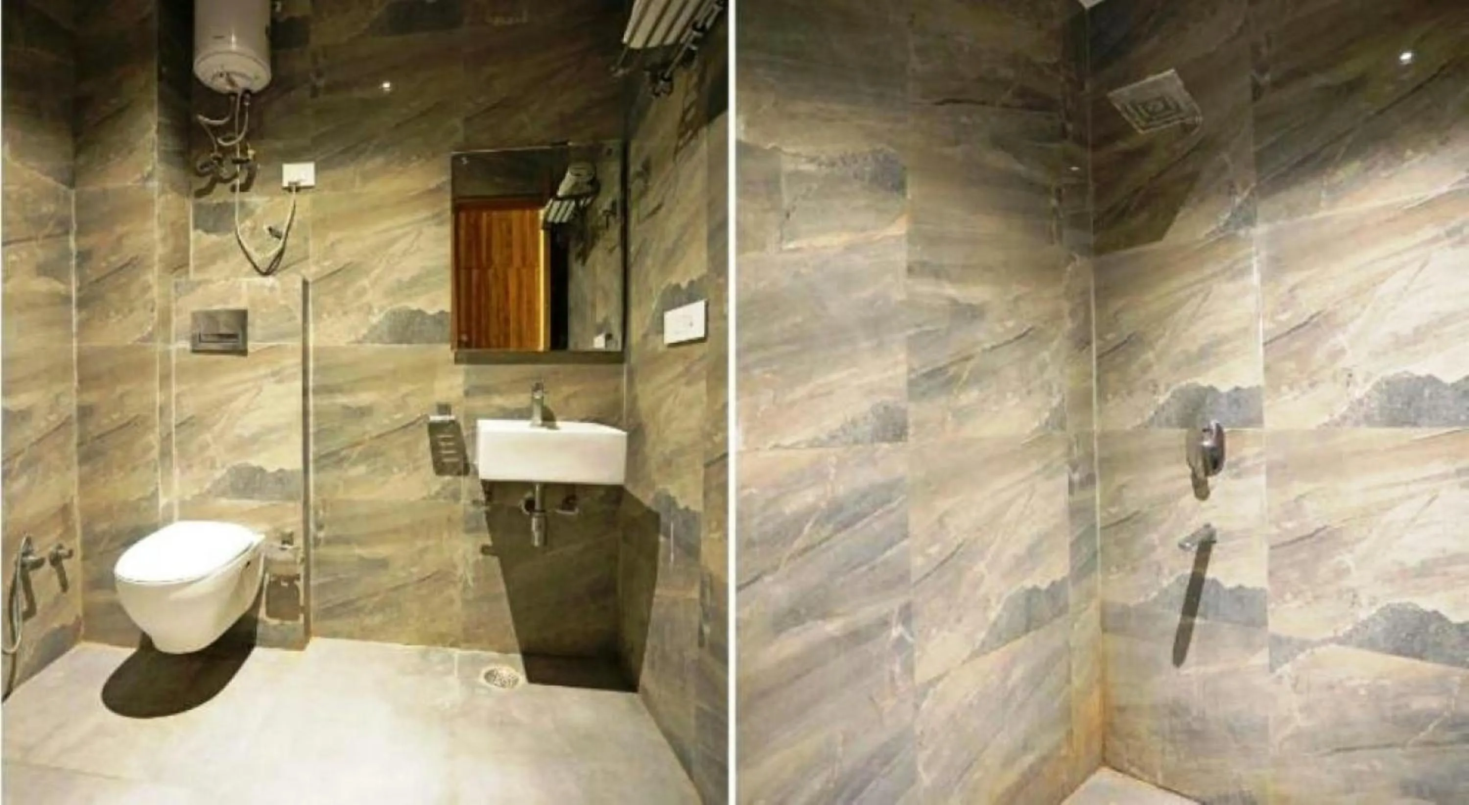 Toilet in Hotel Sohrai Inn