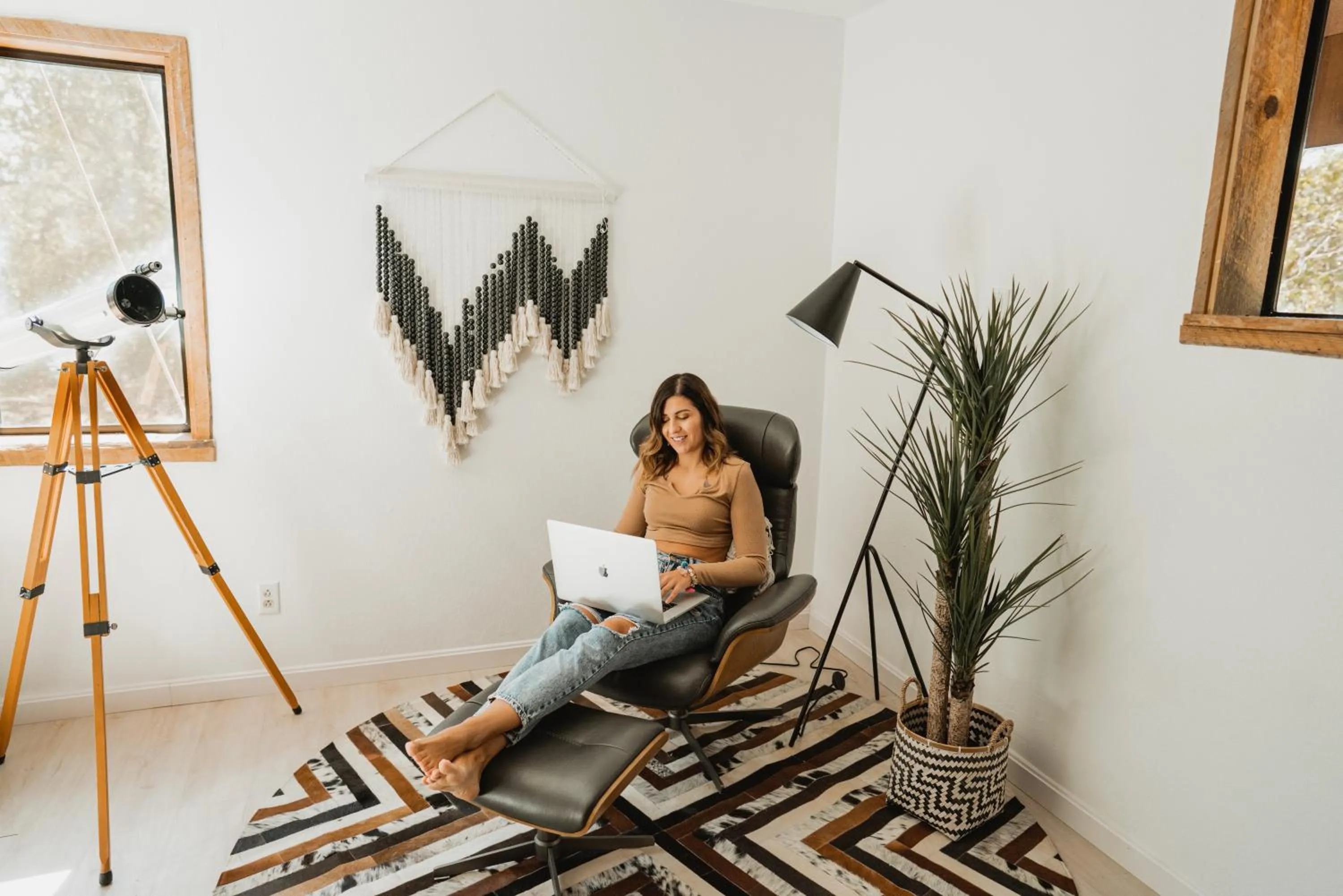 People in Romantic Forest Lovers Nest by Casa Oso