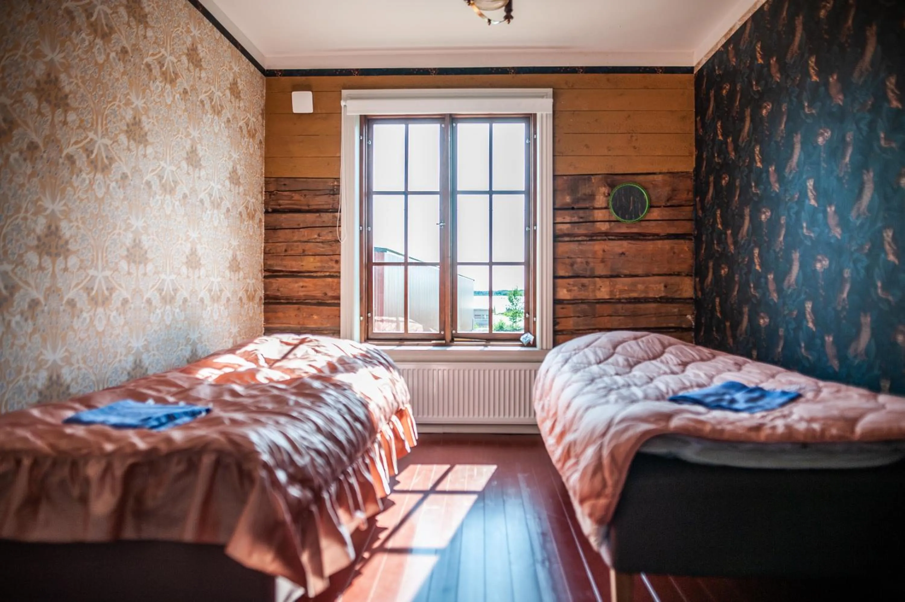Bedroom, Bed in Matkustajakoti Ykspihlaja