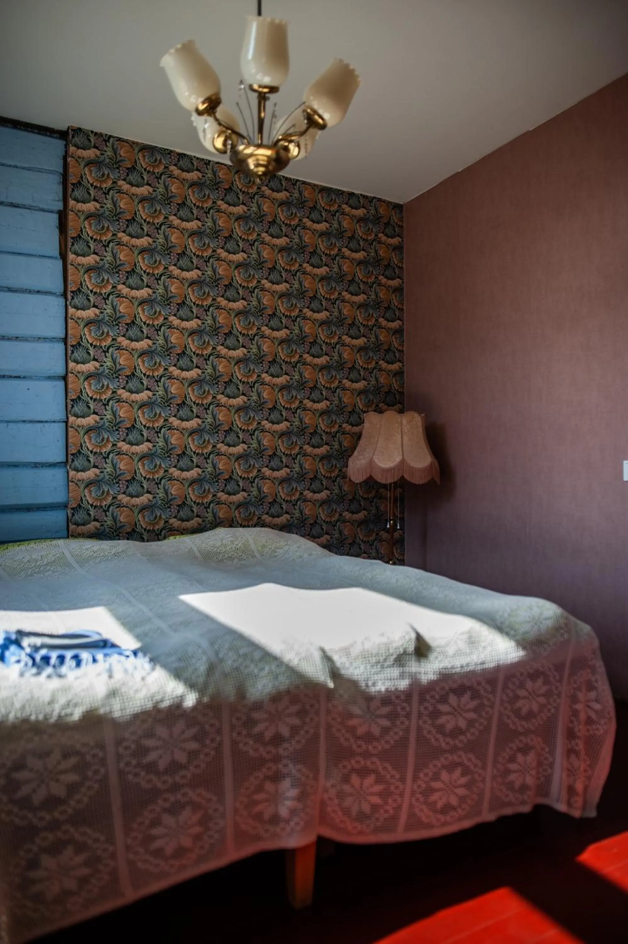 Bedroom, Bed in Matkustajakoti Ykspihlaja