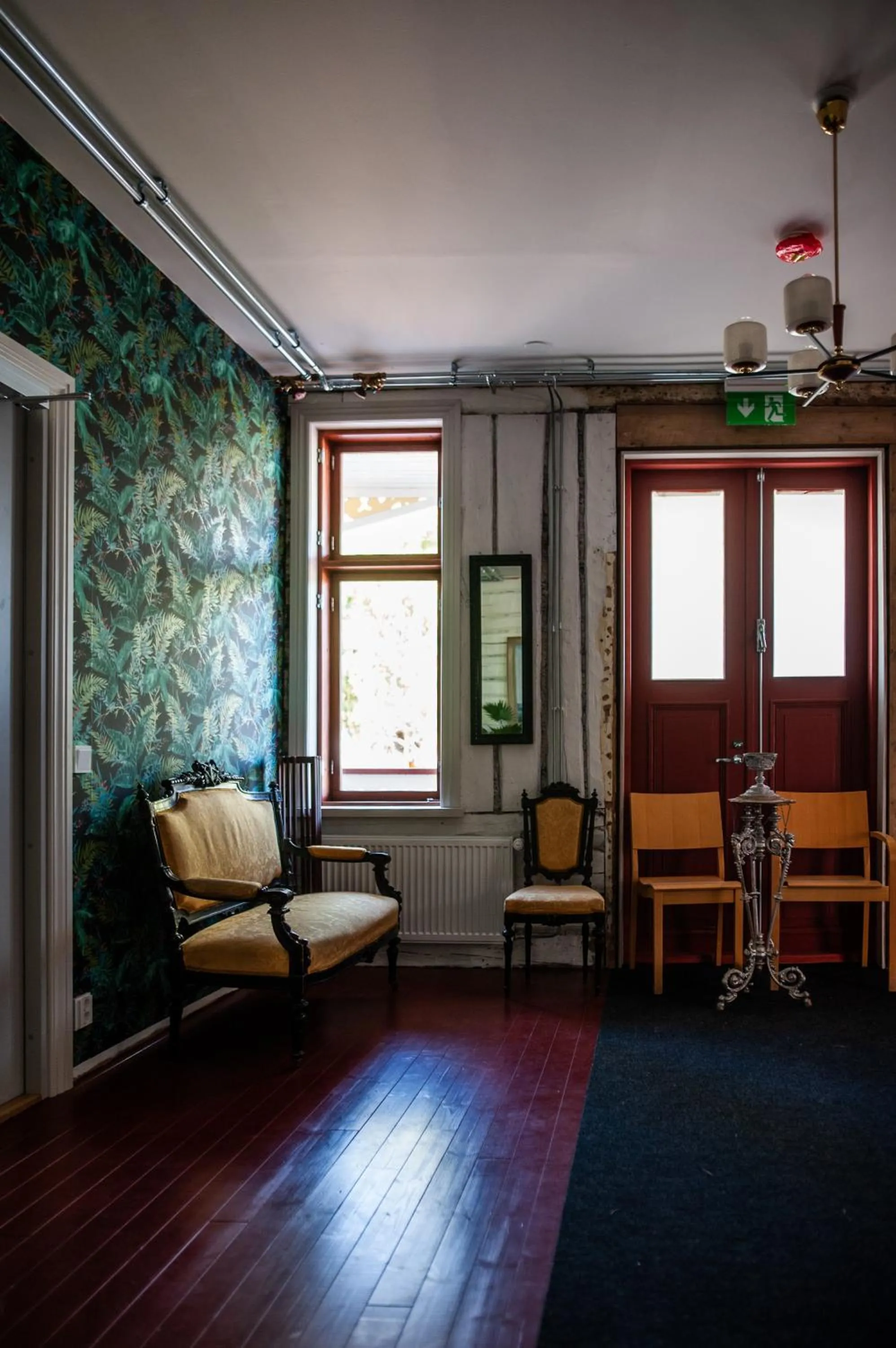 Lobby or reception in Matkustajakoti Ykspihlaja