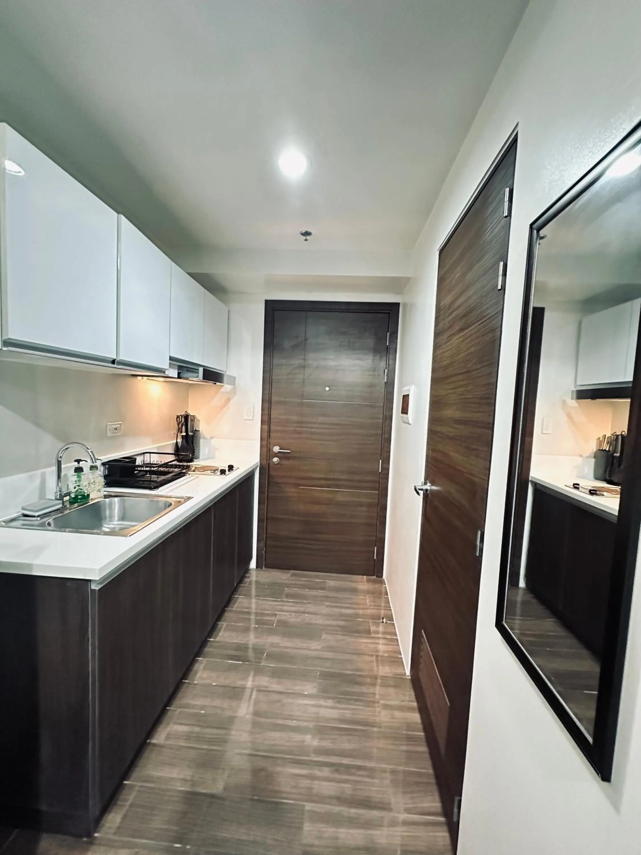 Kitchen or kitchenette in Heart of Makati, Fully furnished condo, cbd central location