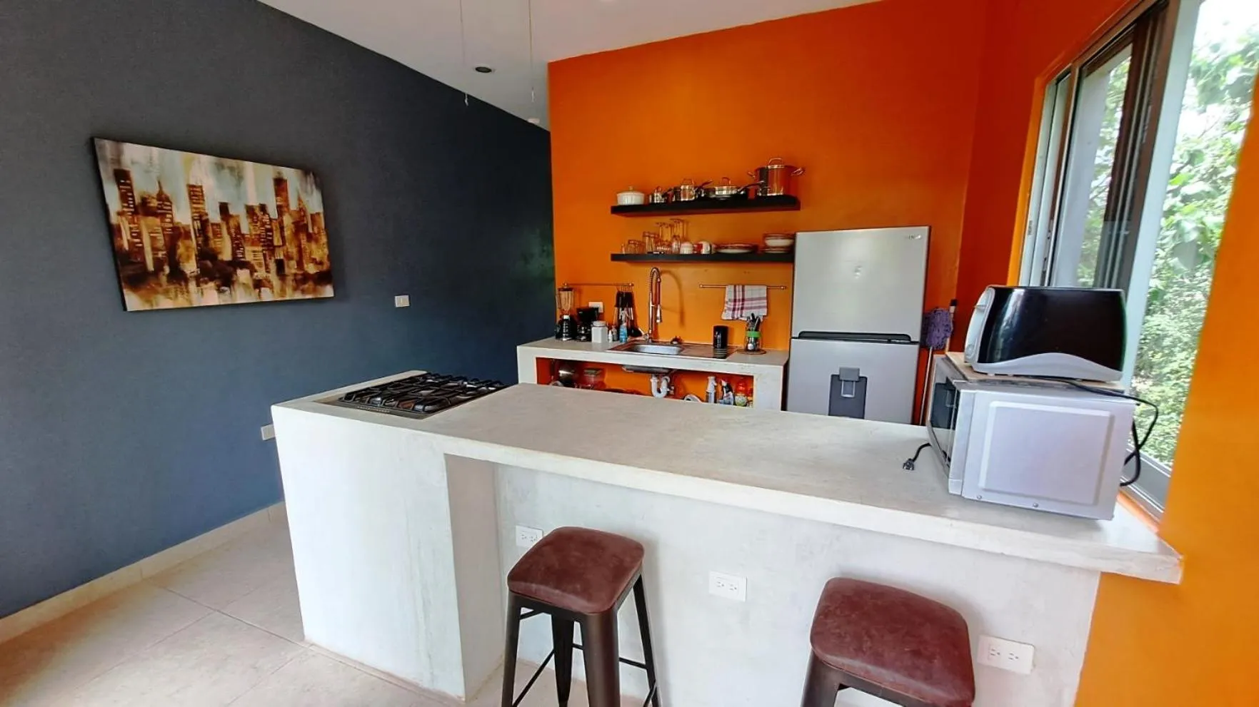 Kitchen or kitchenette in Casa Mtl Tulum