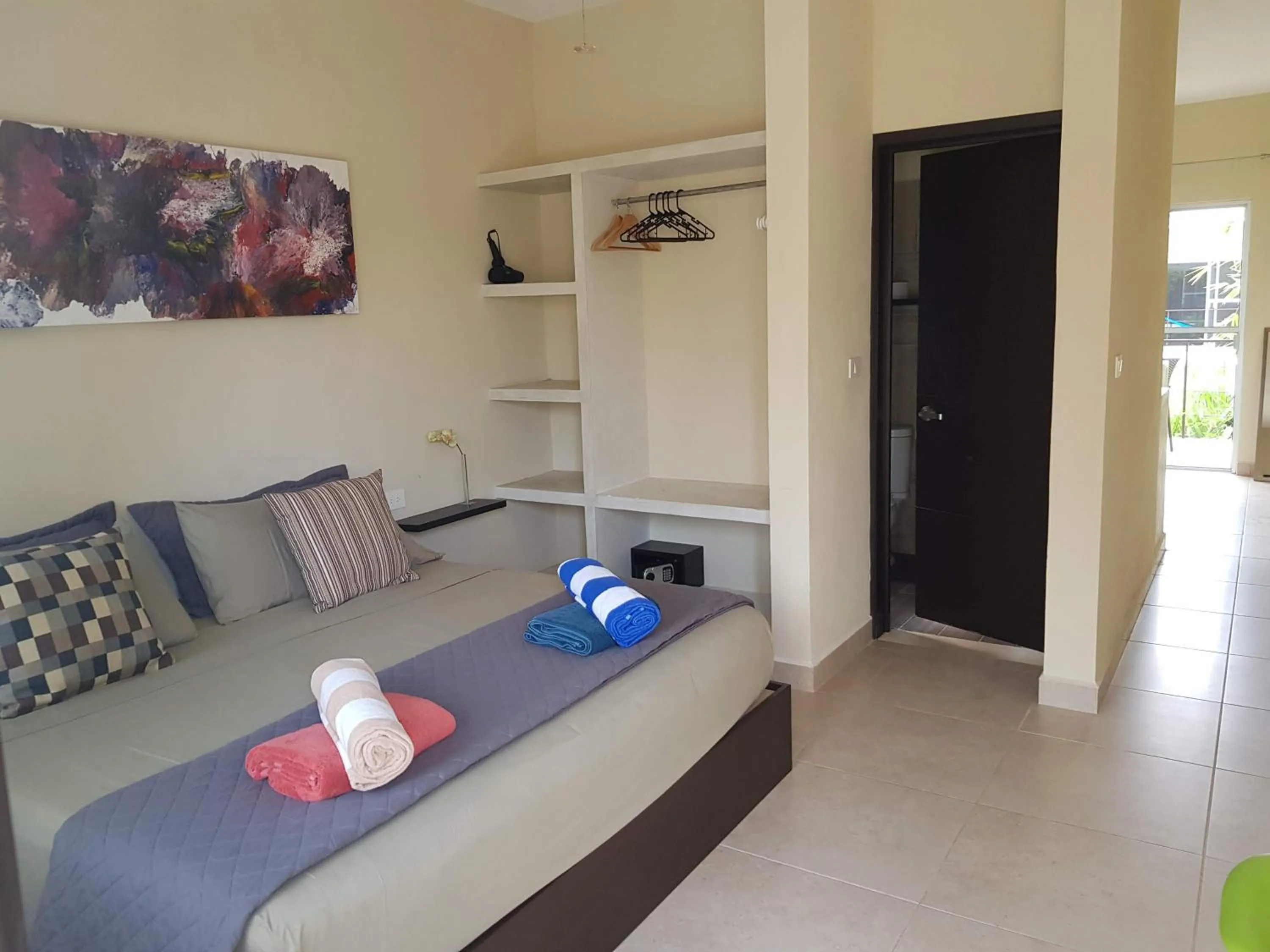 Bed in Casa Mtl Tulum