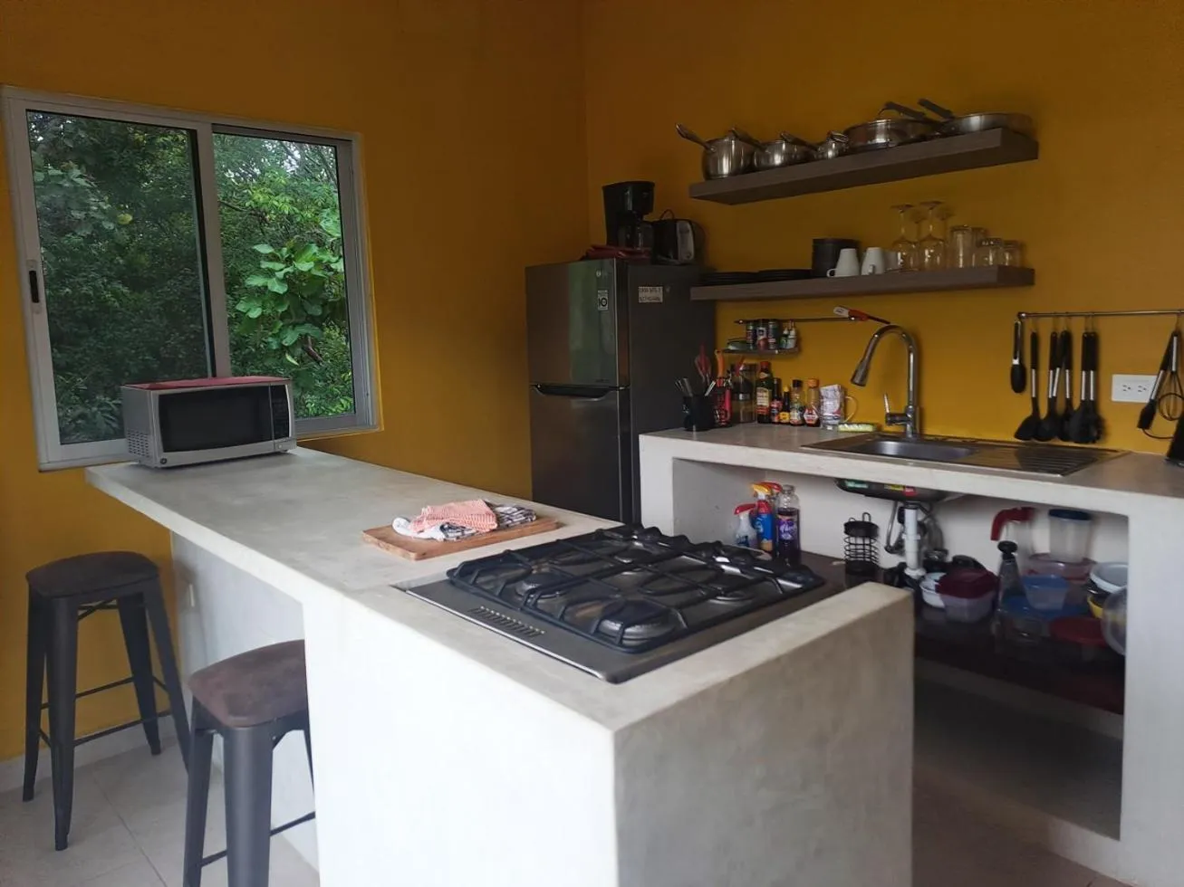 Kitchen or kitchenette in Casa Mtl Tulum