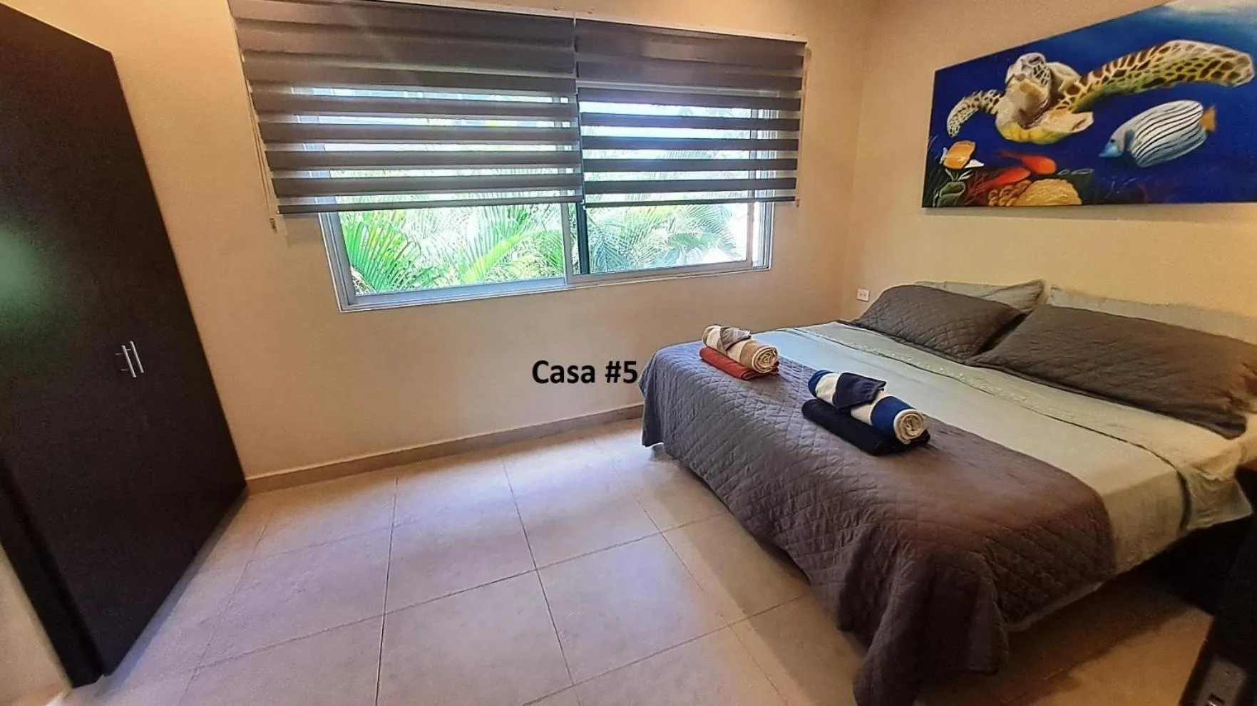 Bed in Casa Mtl Tulum
