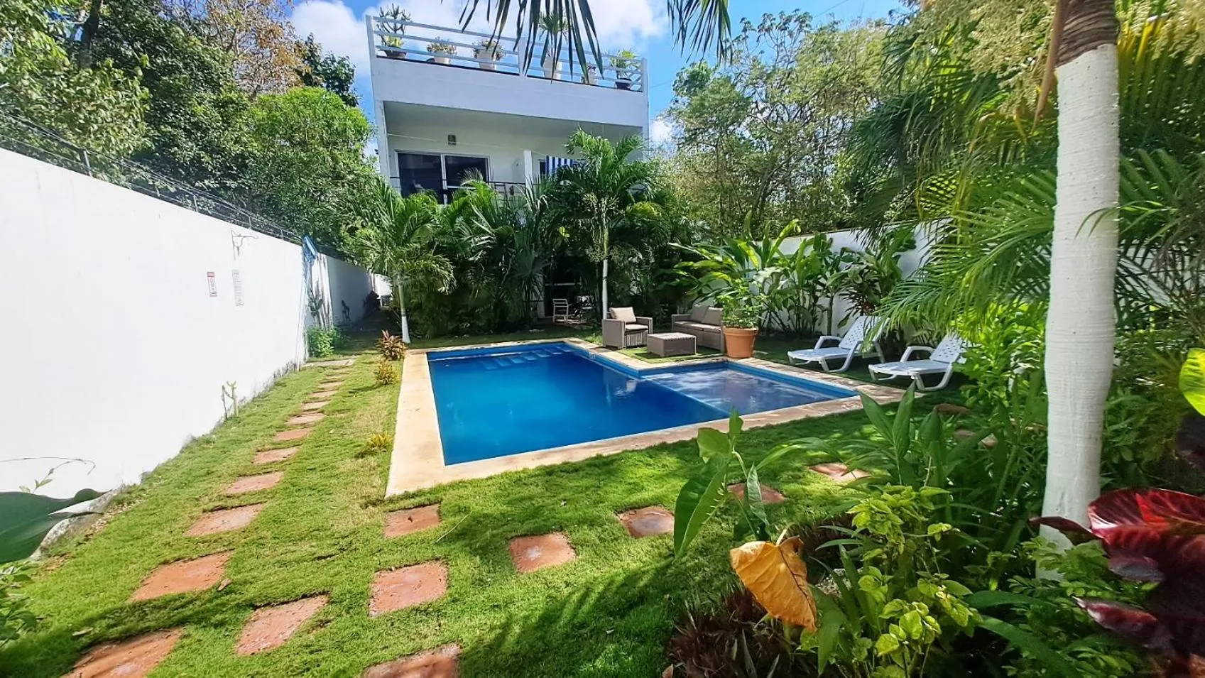 Garden in Casa Mtl Tulum