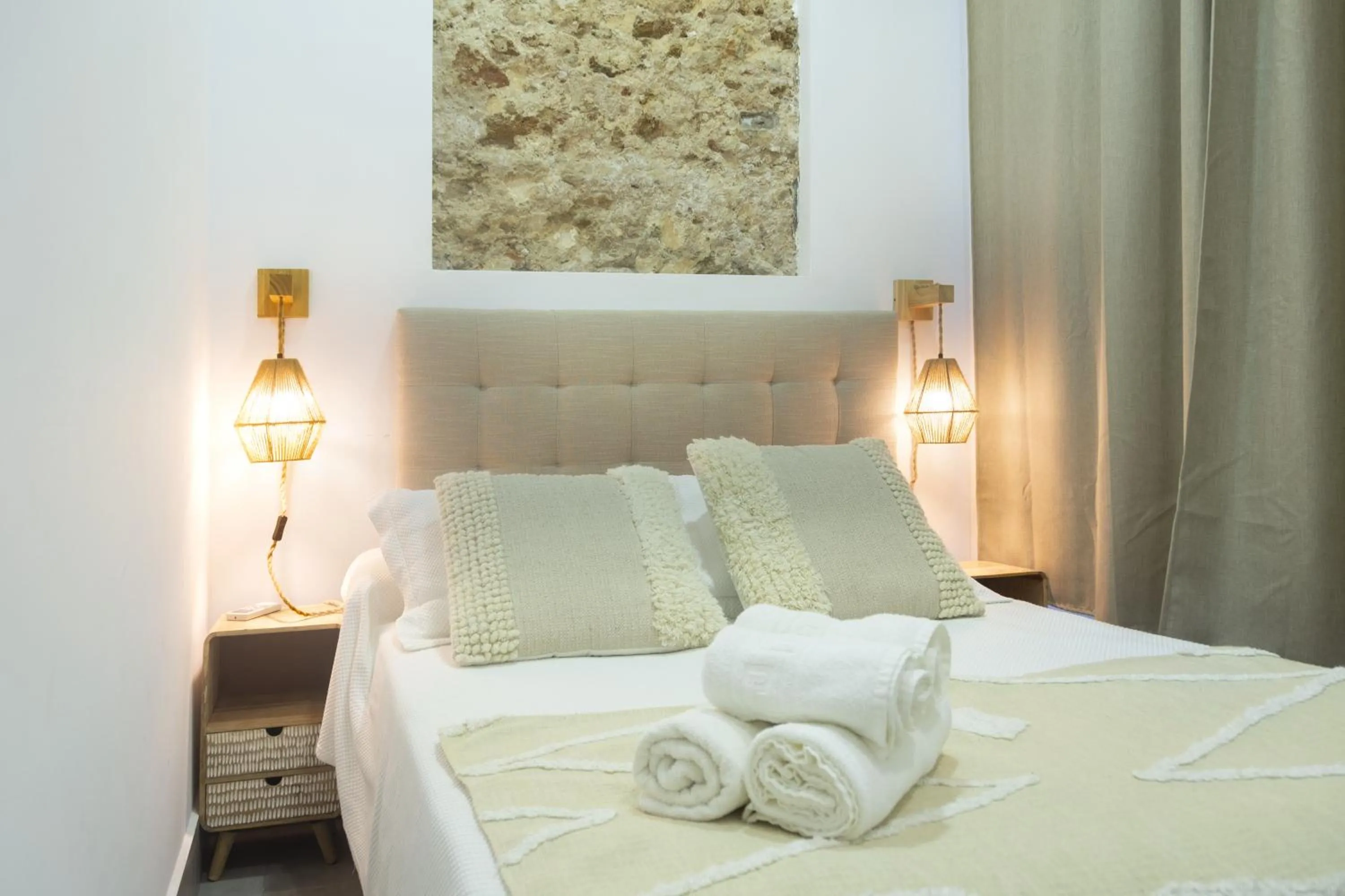 Bedroom, Bed in Apartamentos Casa Macías