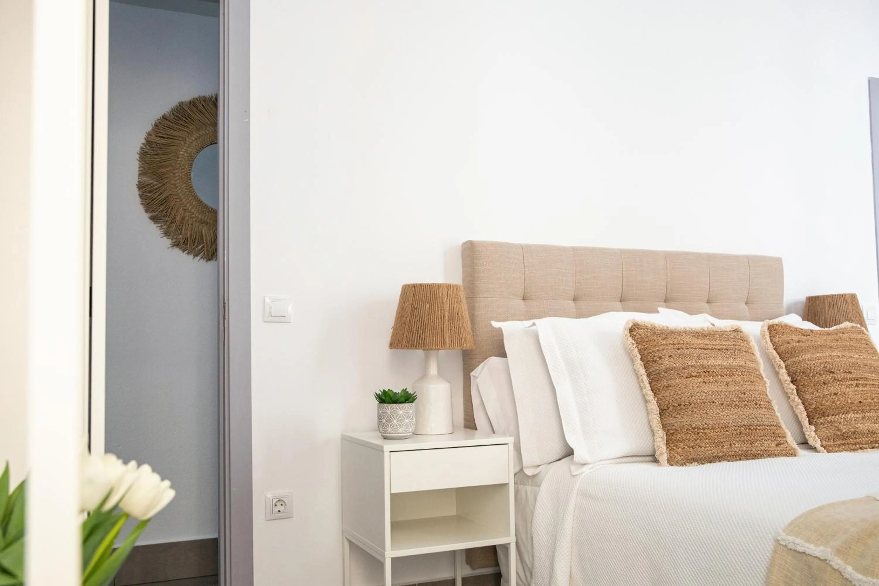 Bedroom, Bed in Apartamentos Casa Macías