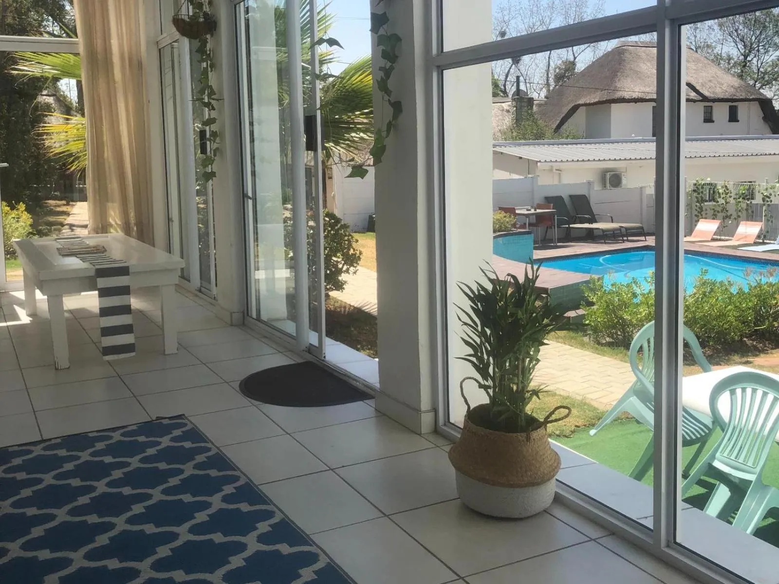 Pool view in Muco Guest House