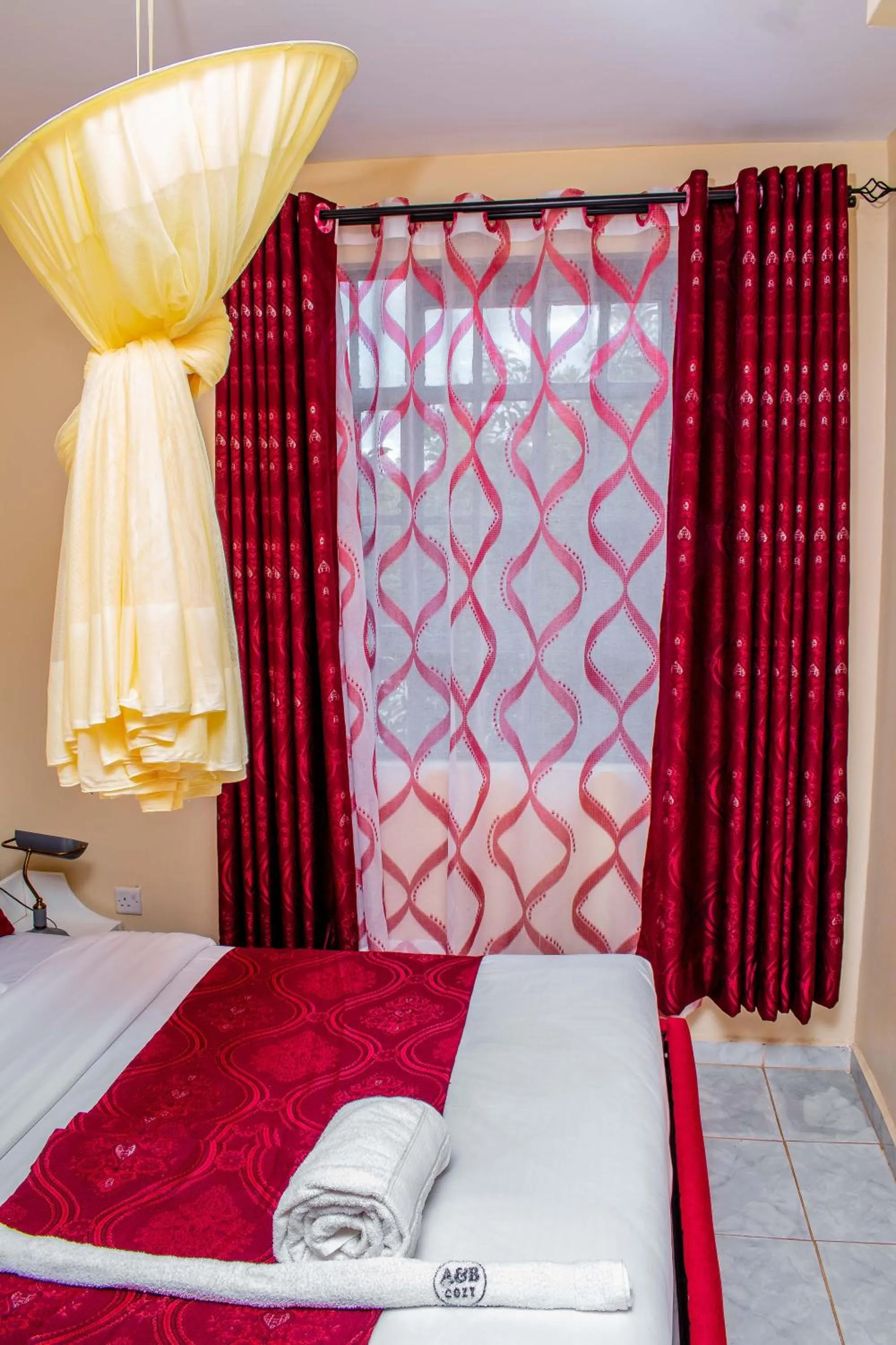 Bed in A&B Cozy Apartments Kitale
