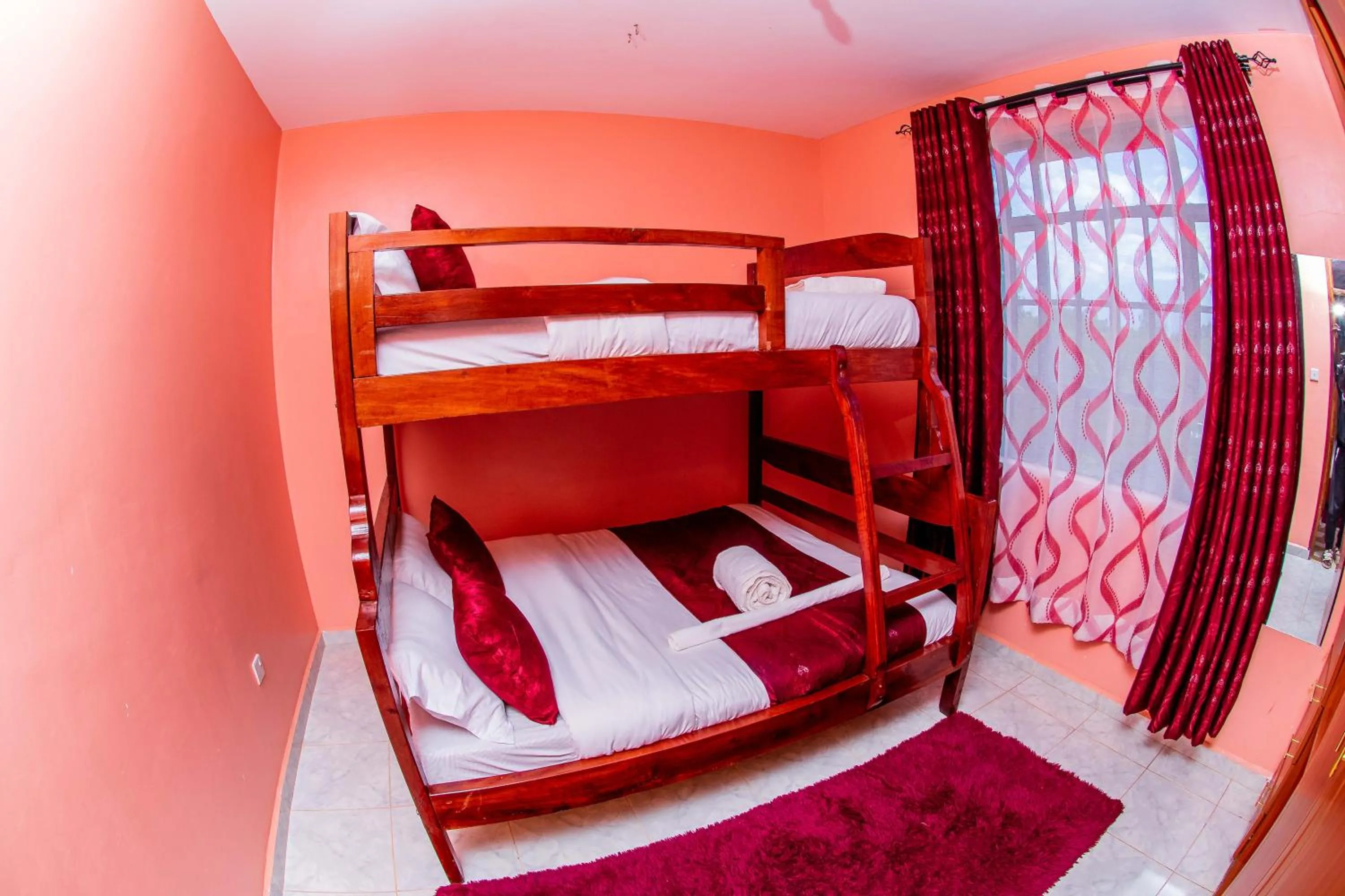 Bed in A&B Cozy Apartments Kitale