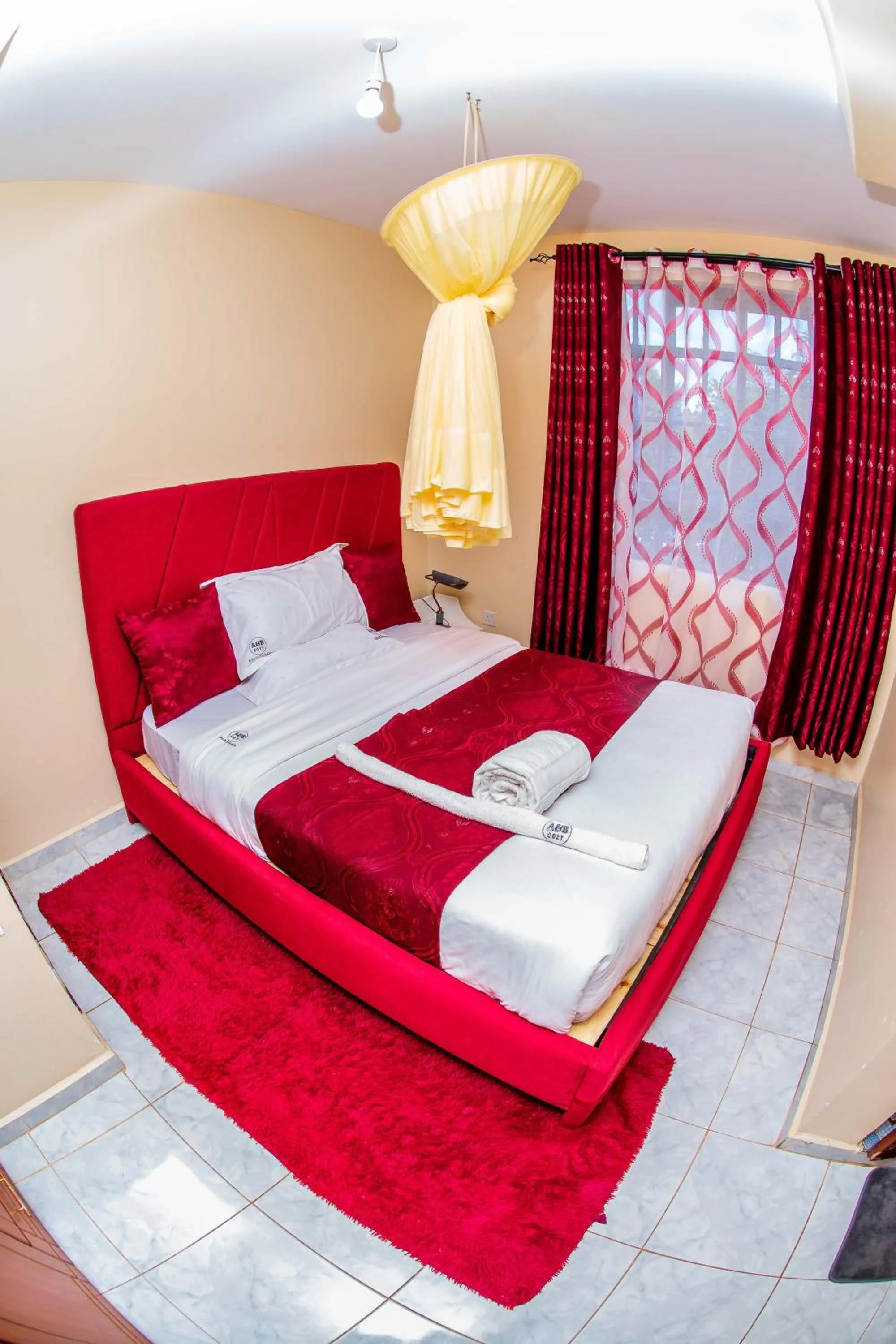 Bed in A&B Cozy Apartments Kitale