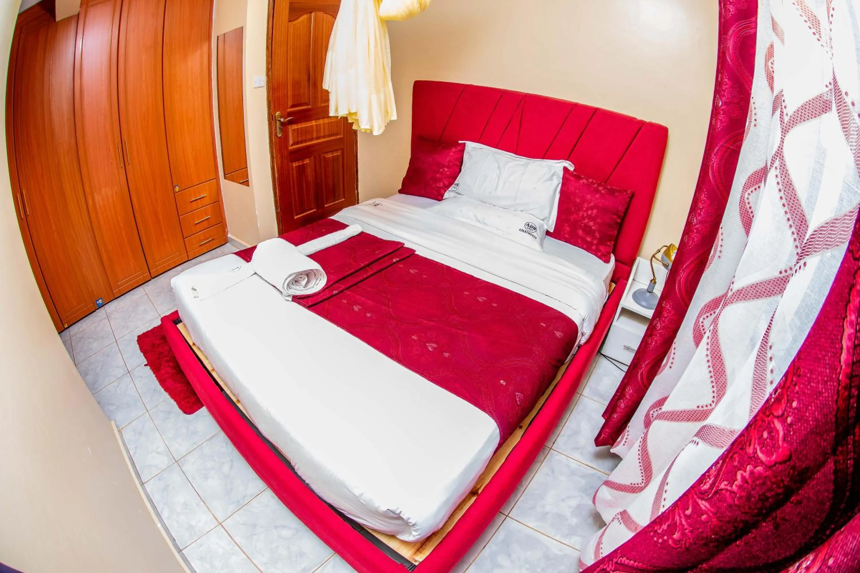 Bed in A&B Cozy Apartments Kitale