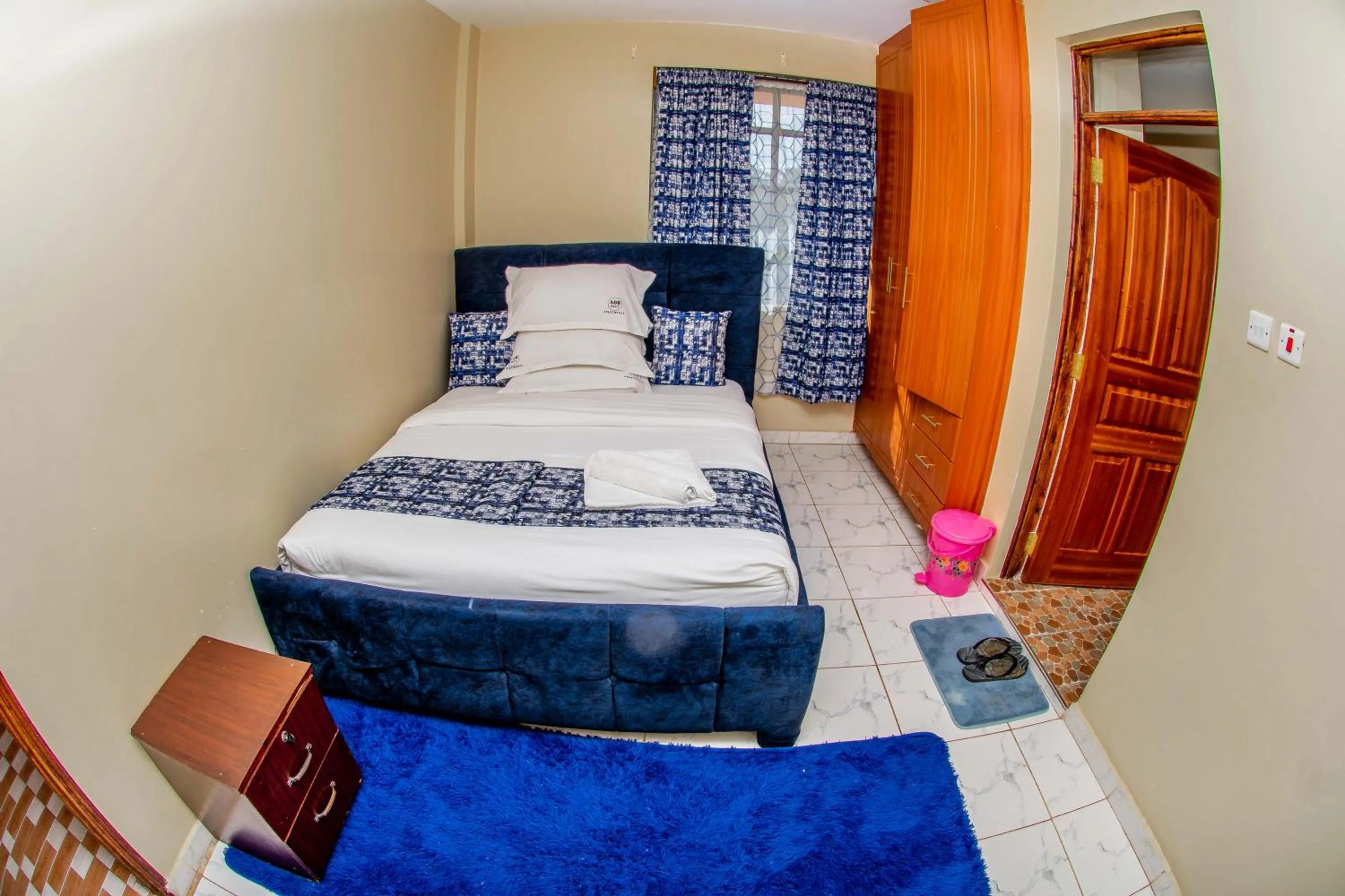 Bed in A&B Cozy Apartments Kitale