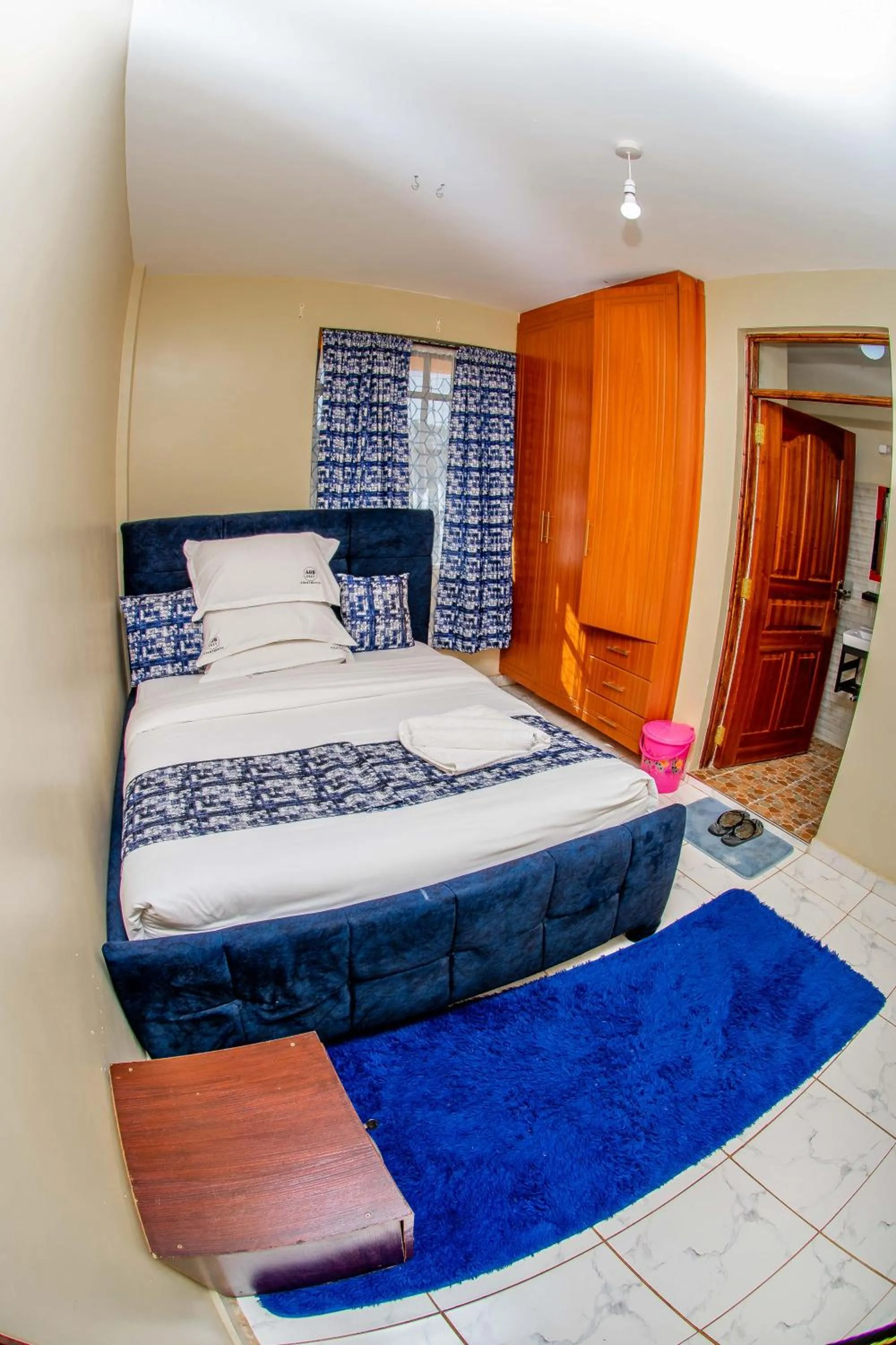 Bed in A&B Cozy Apartments Kitale
