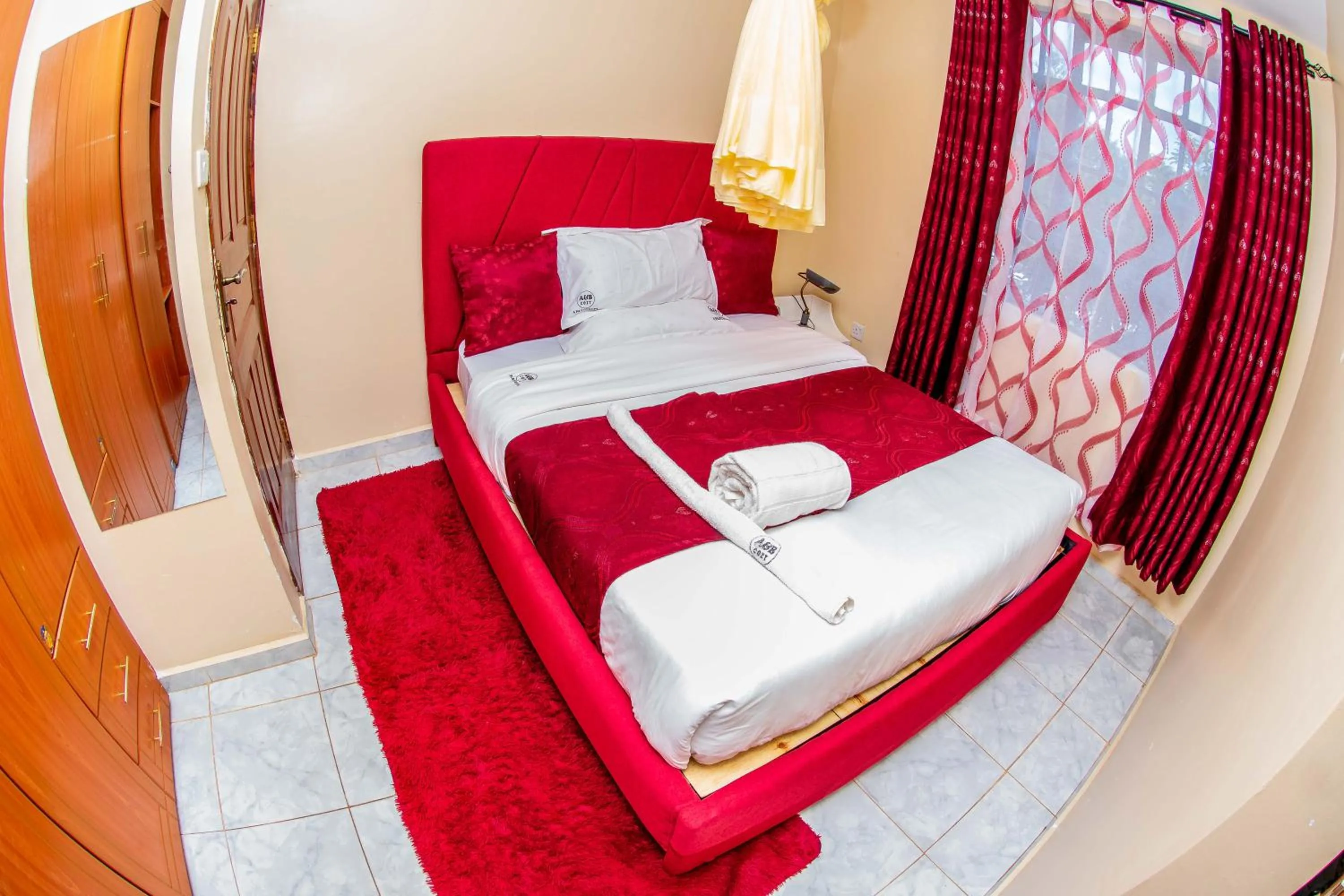 Bed in A&B Cozy Apartments Kitale