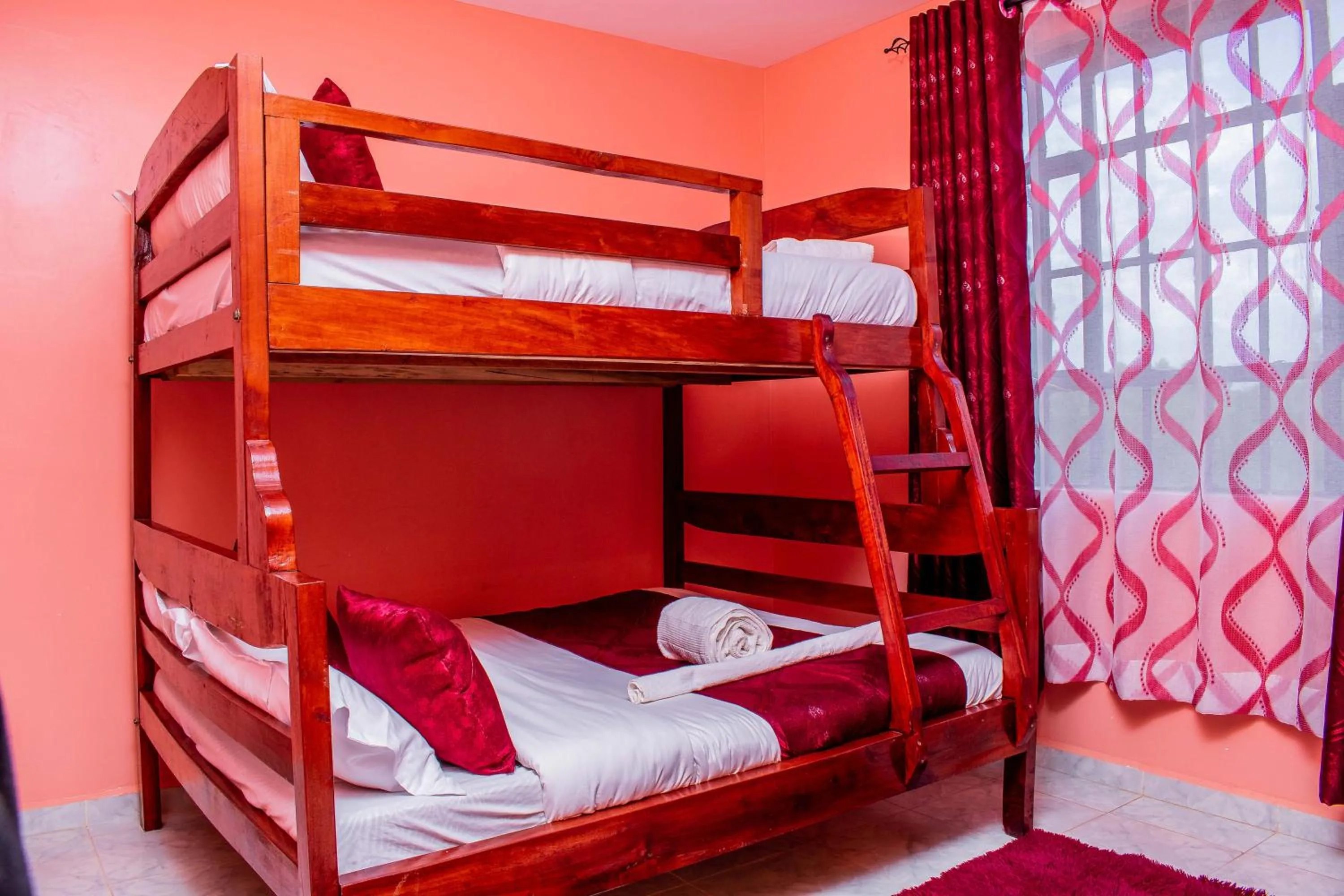 Bed in A&B Cozy Apartments Kitale