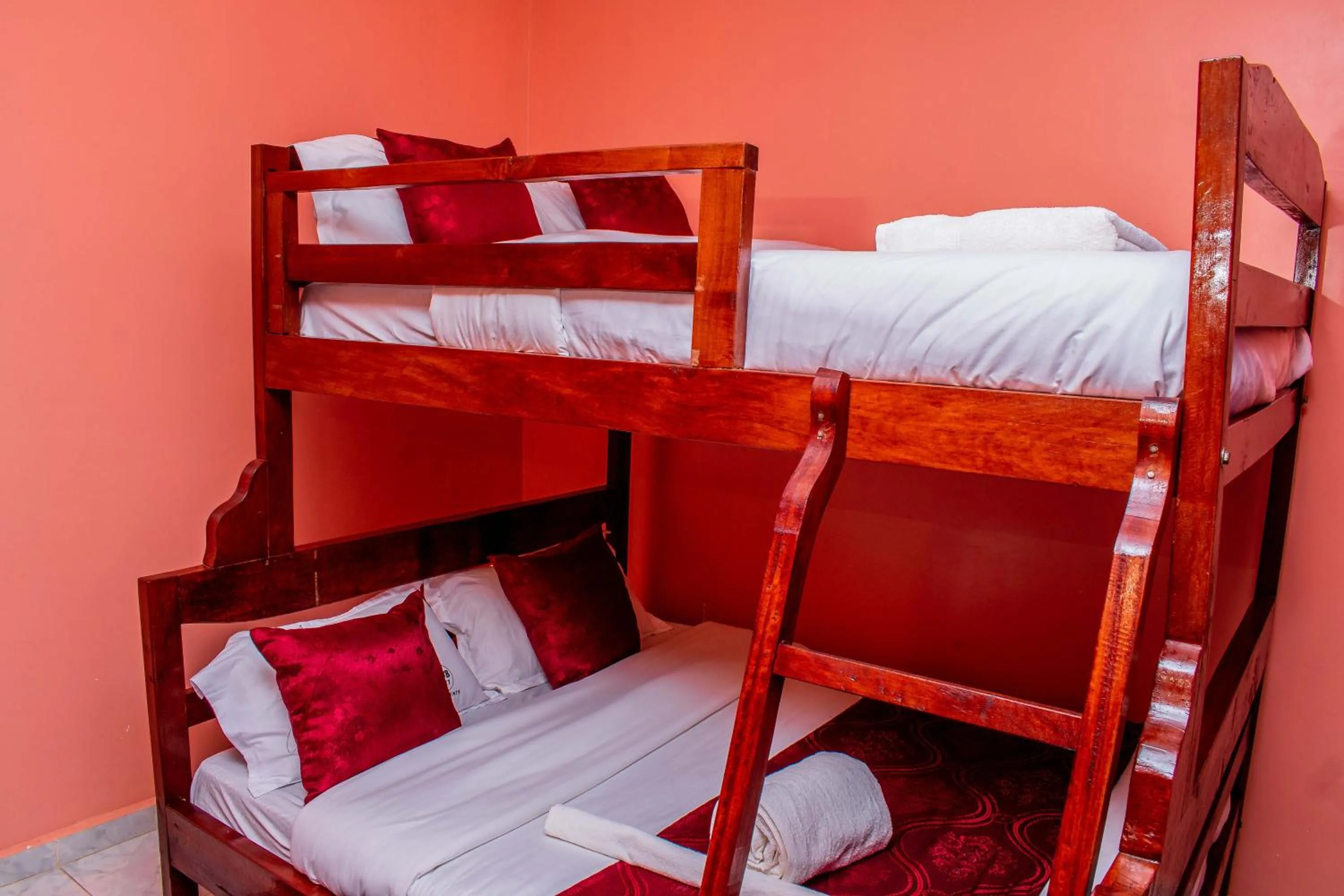 Bed in A&B Cozy Apartments Kitale