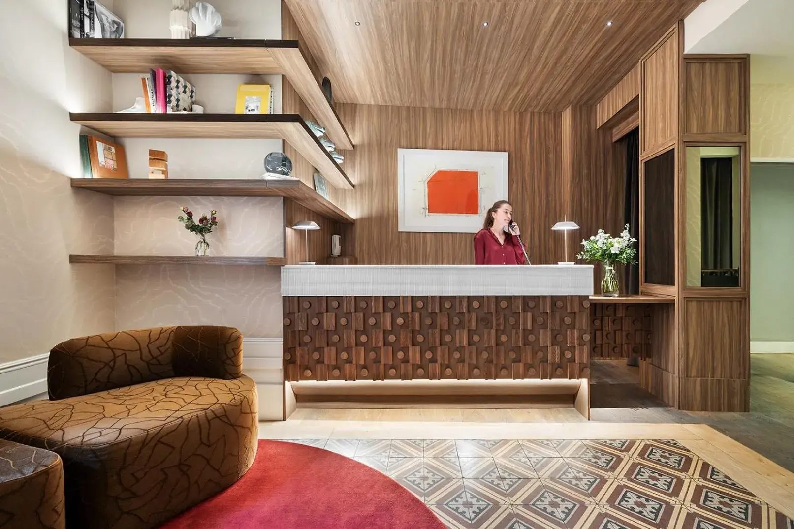 Lobby or reception in One Shot Recoletos Lobby or reception in One Shot Recoletos