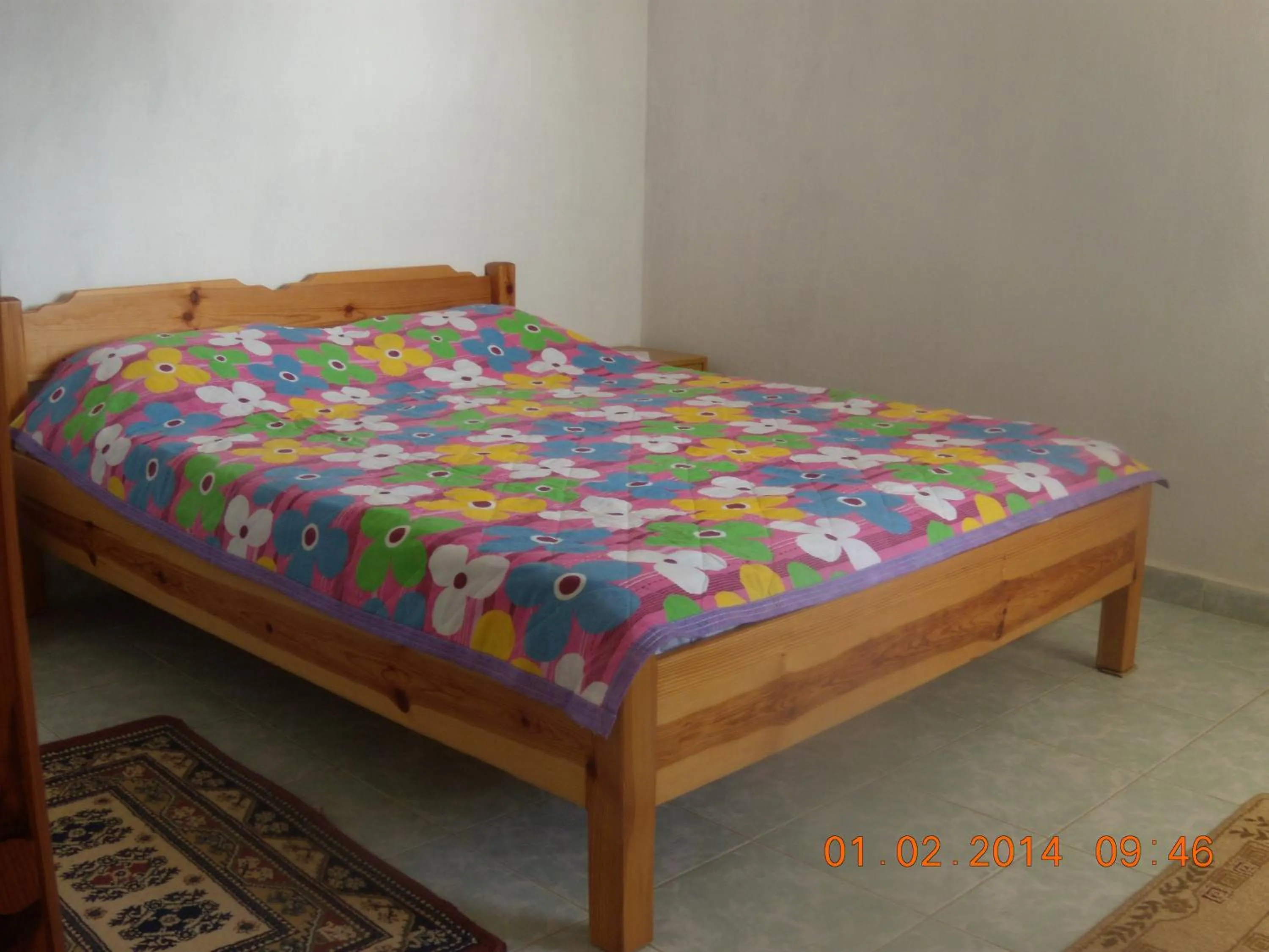 Bed in Sercan Apart