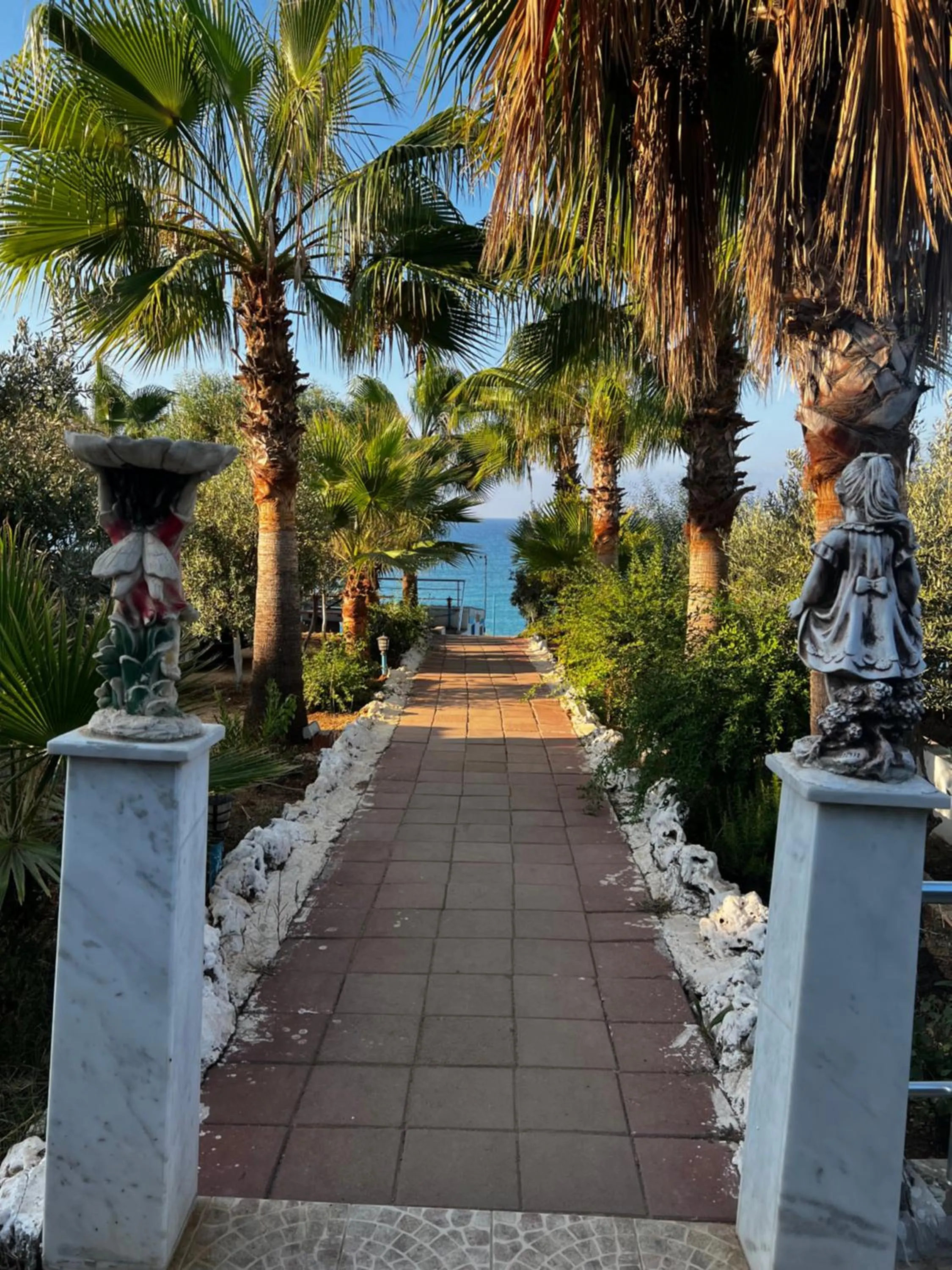 Garden in Mavi Cennet Camping Caravan