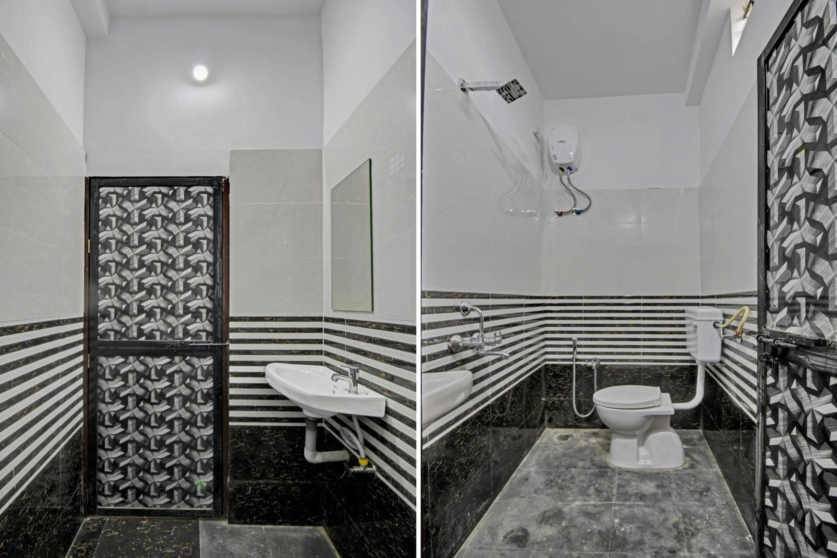 Bathroom in Hotel O by OYO R K Guest House