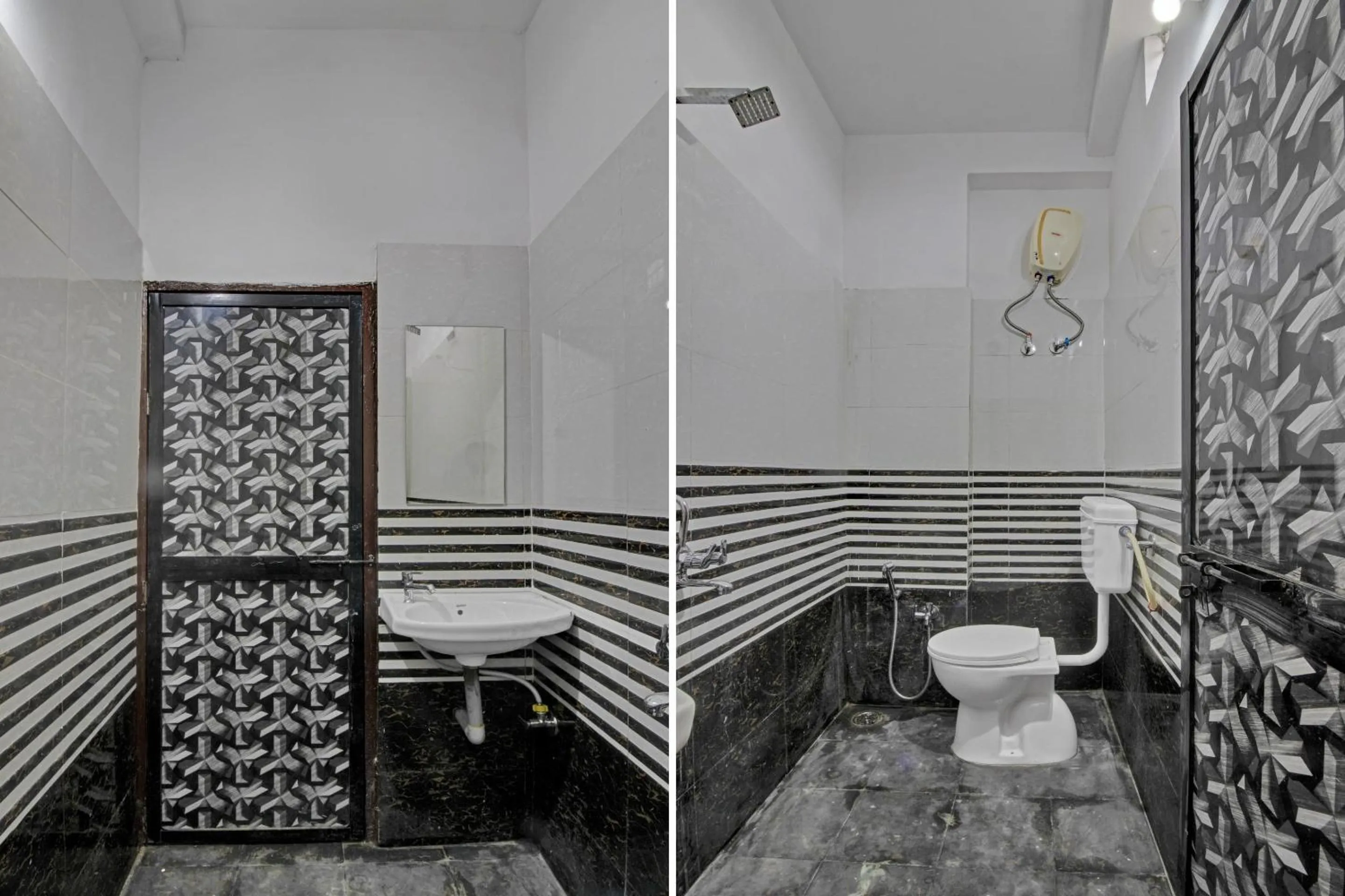 Bathroom in Hotel O by OYO R K Guest House