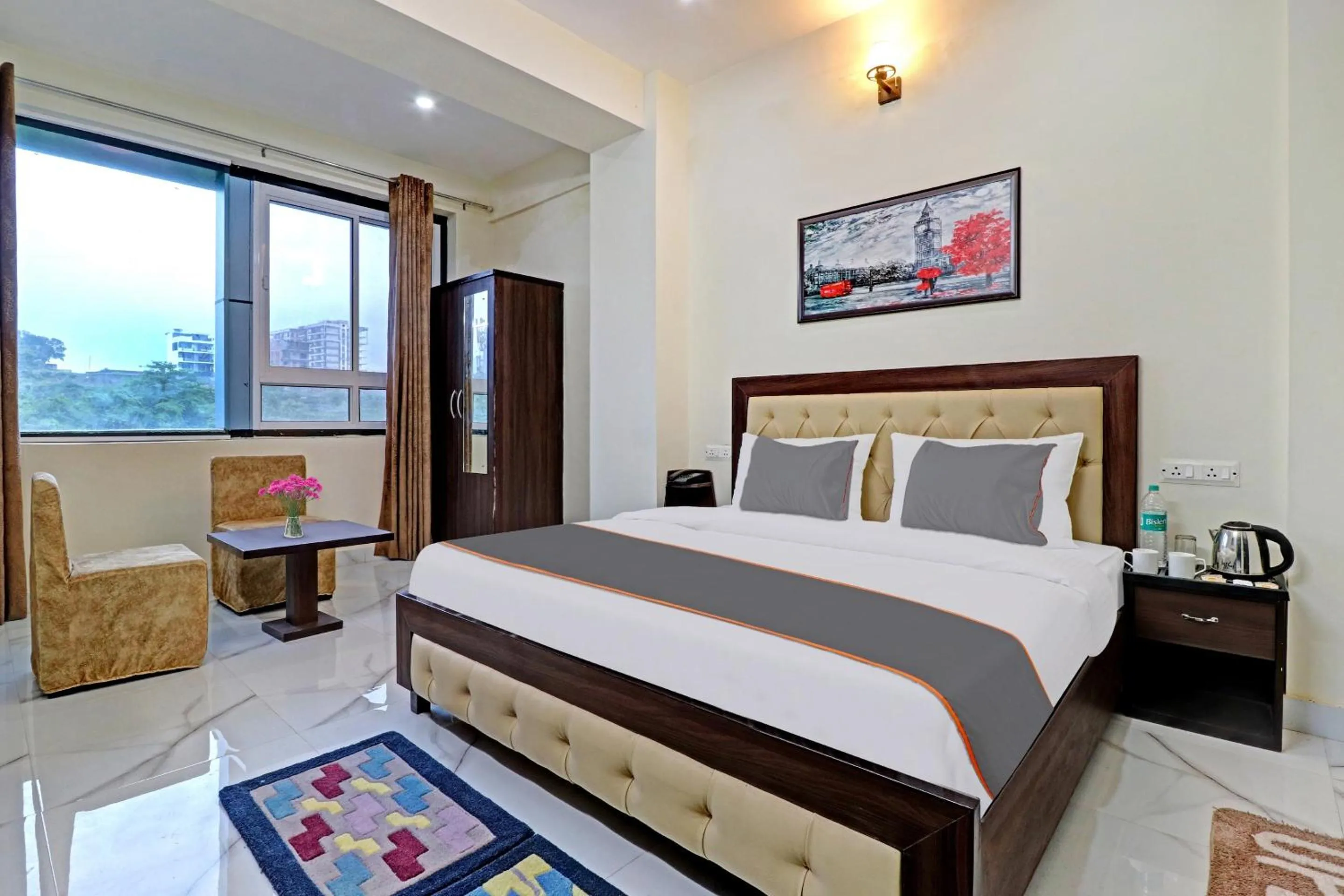 Bedroom, Bed in Hotel O VICTORIA PALACE