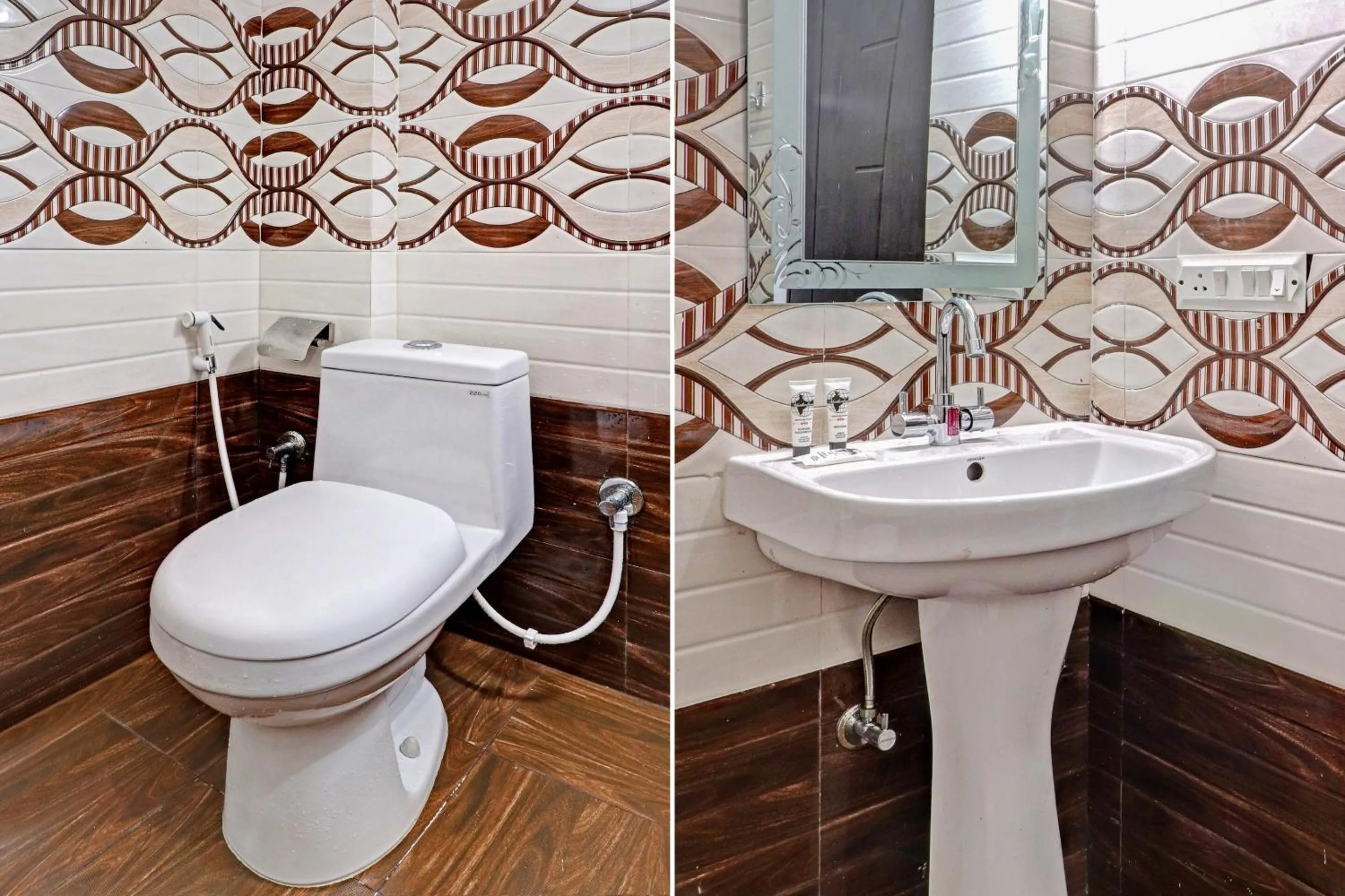 Bathroom in Hotel O VICTORIA PALACE