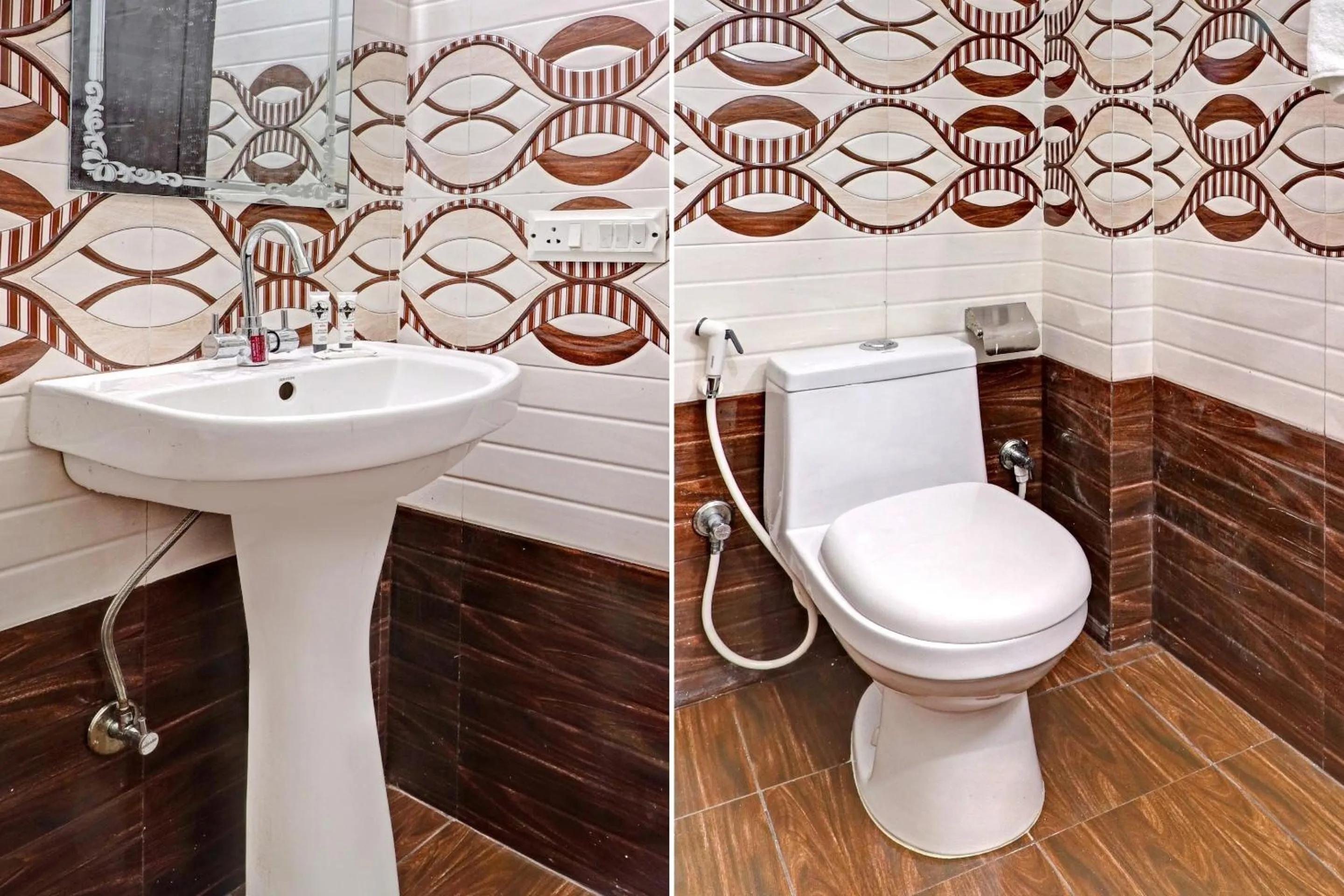 Bathroom in Hotel O VICTORIA PALACE