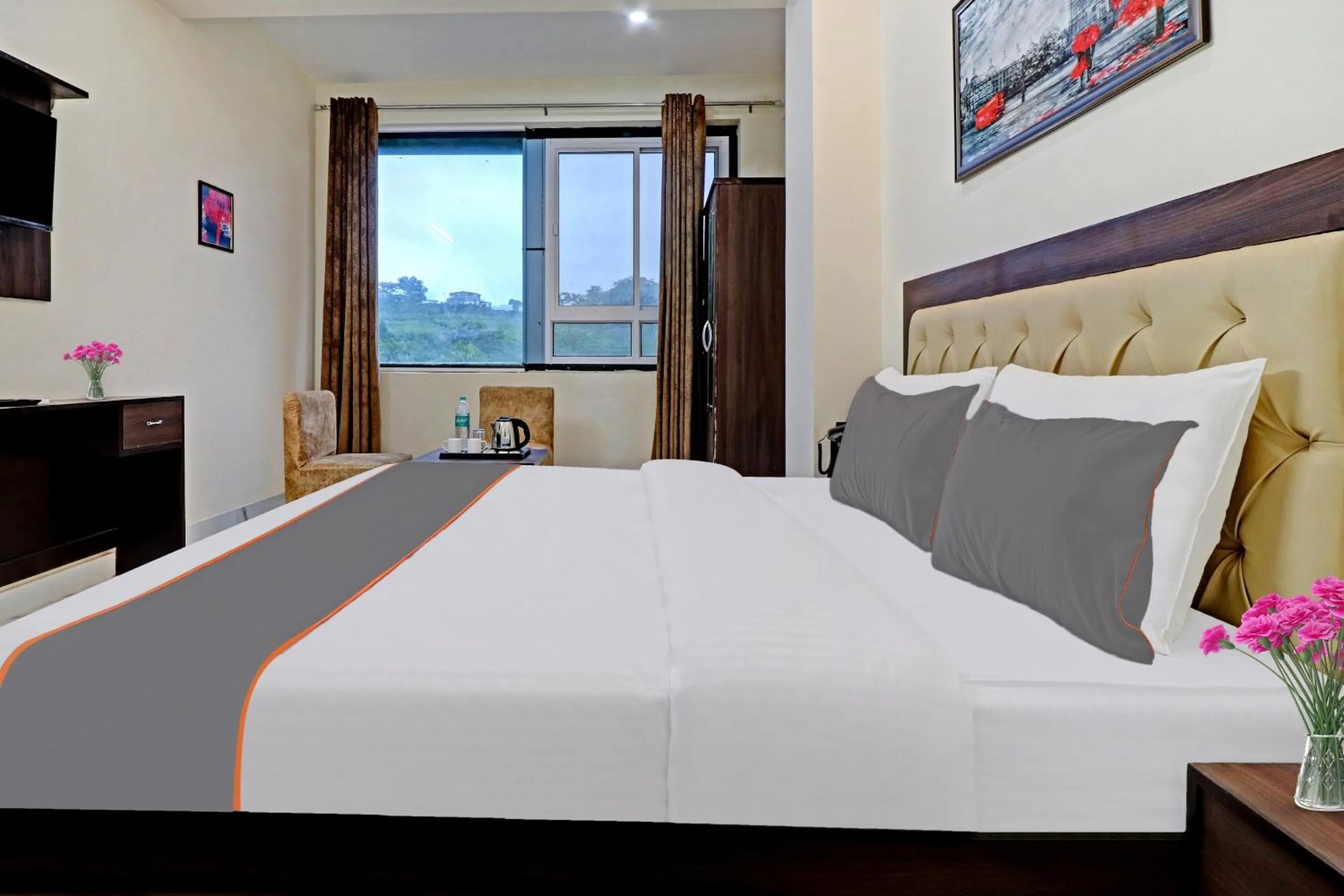 Bedroom, Bed in Hotel O VICTORIA PALACE