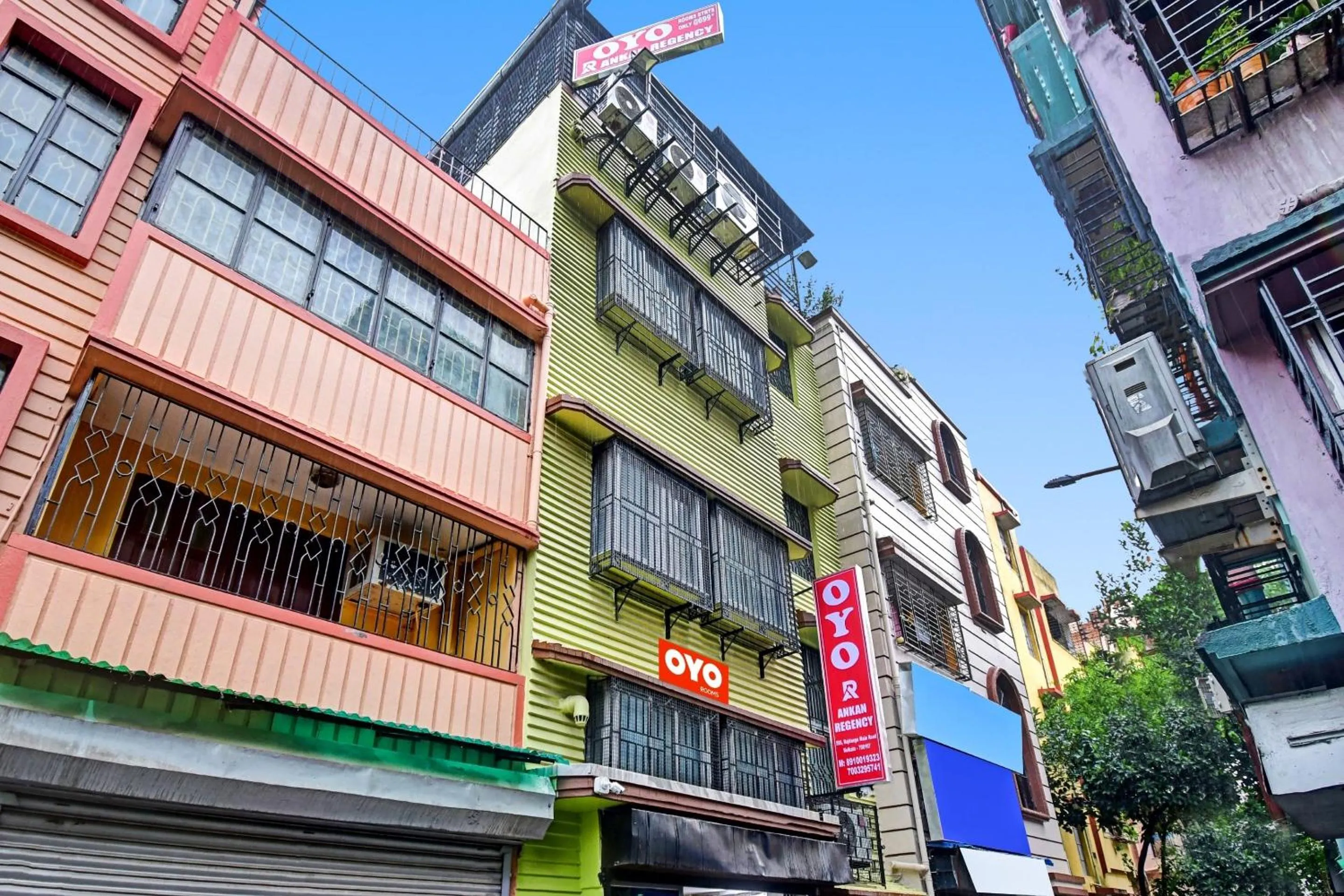 Facade/entrance in Hotel O Ankan Regency Near Acropolis Mall