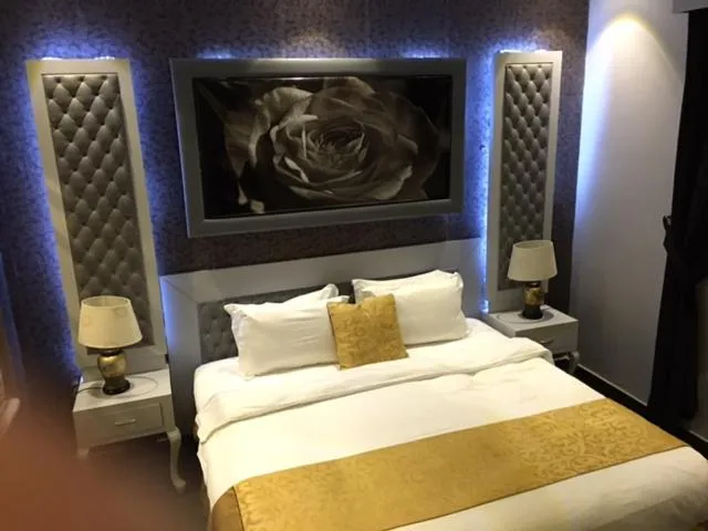 Bed in Taleen Serviced Apartments AlSahafa