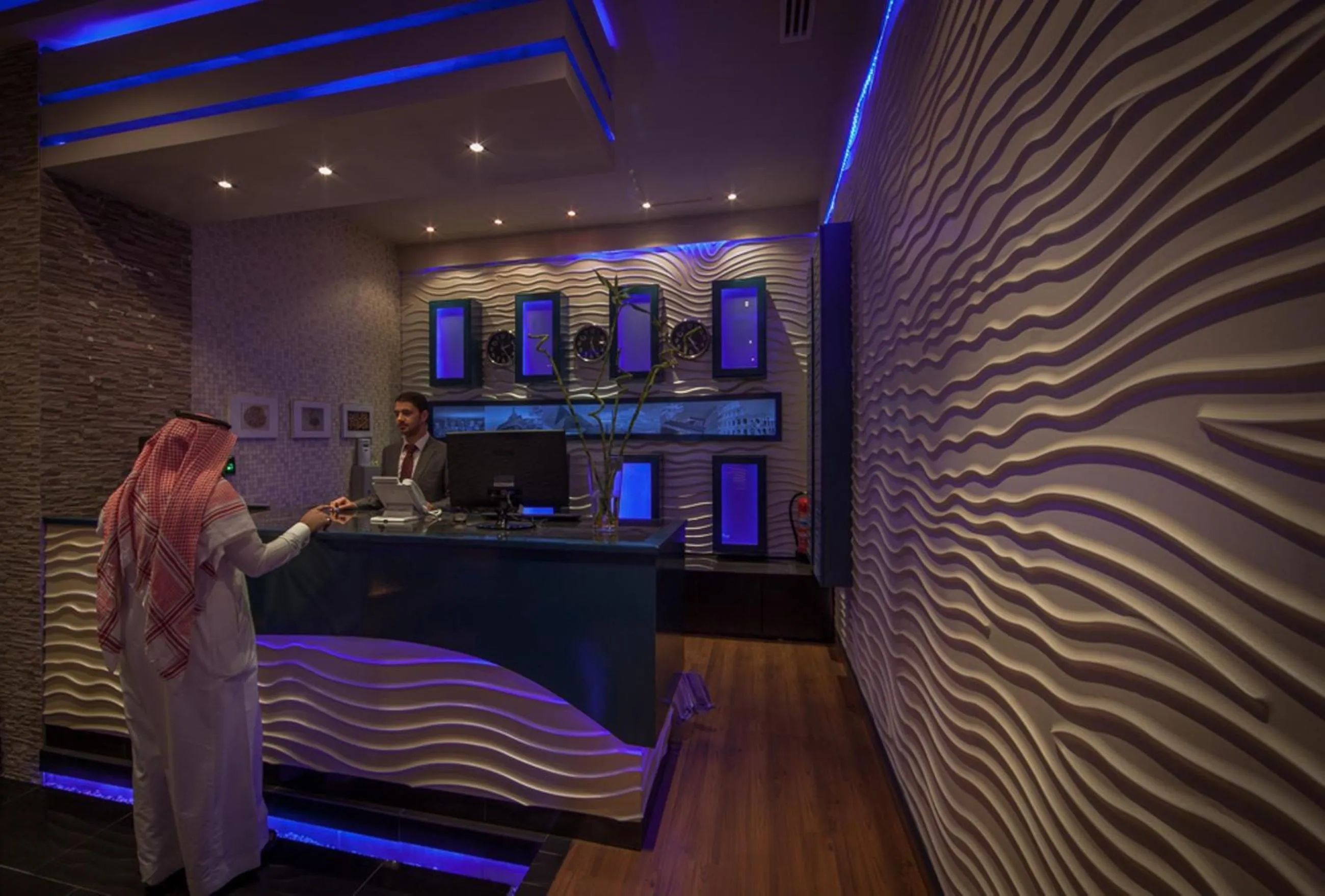 Lobby or reception in Taleen Serviced Apartments AlSahafa