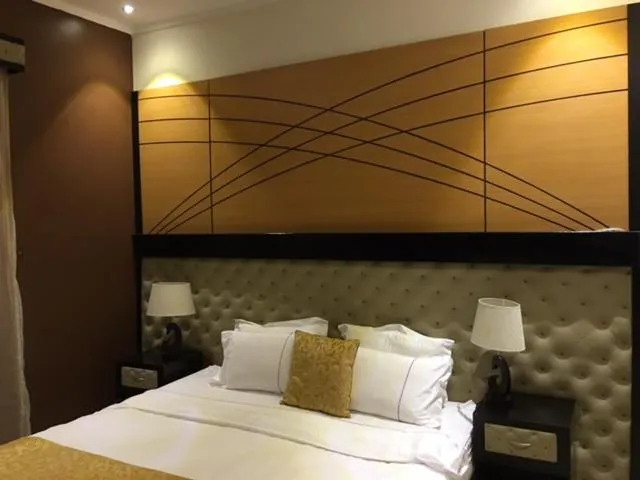 Bed in Taleen Serviced Apartments AlSahafa