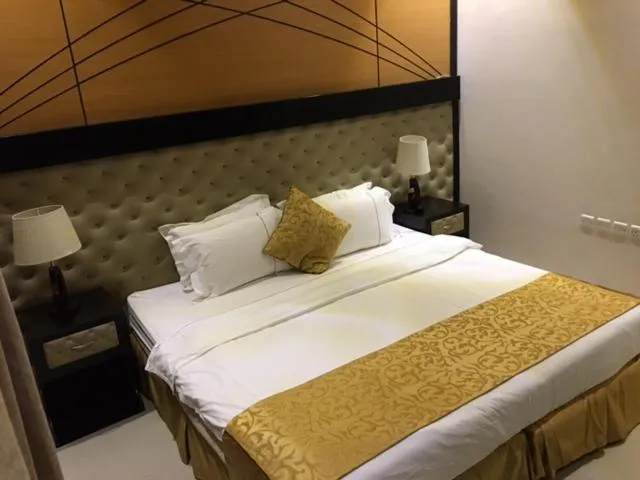 Bed in Taleen Serviced Apartments AlSahafa