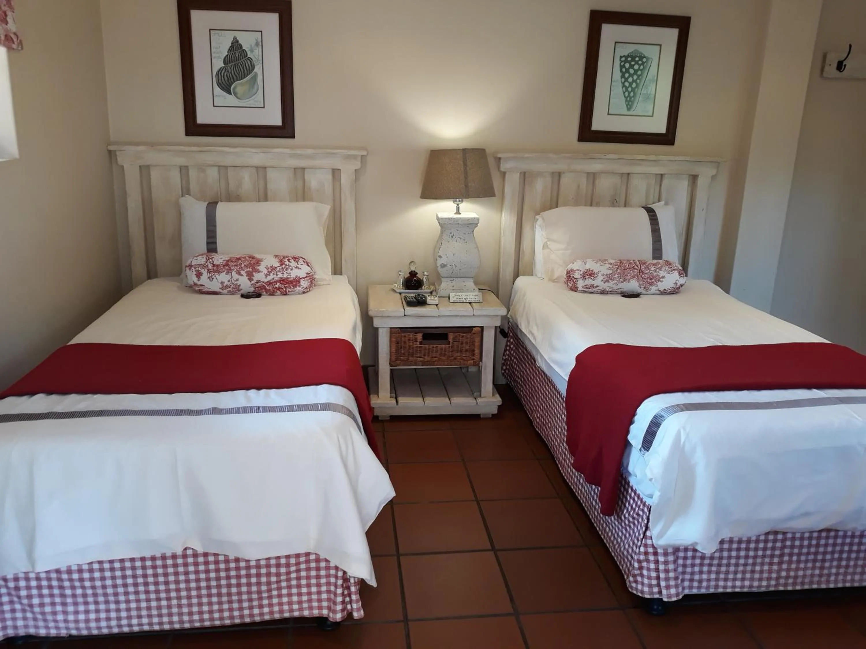 Bed in Joan's Bed and Breakfast