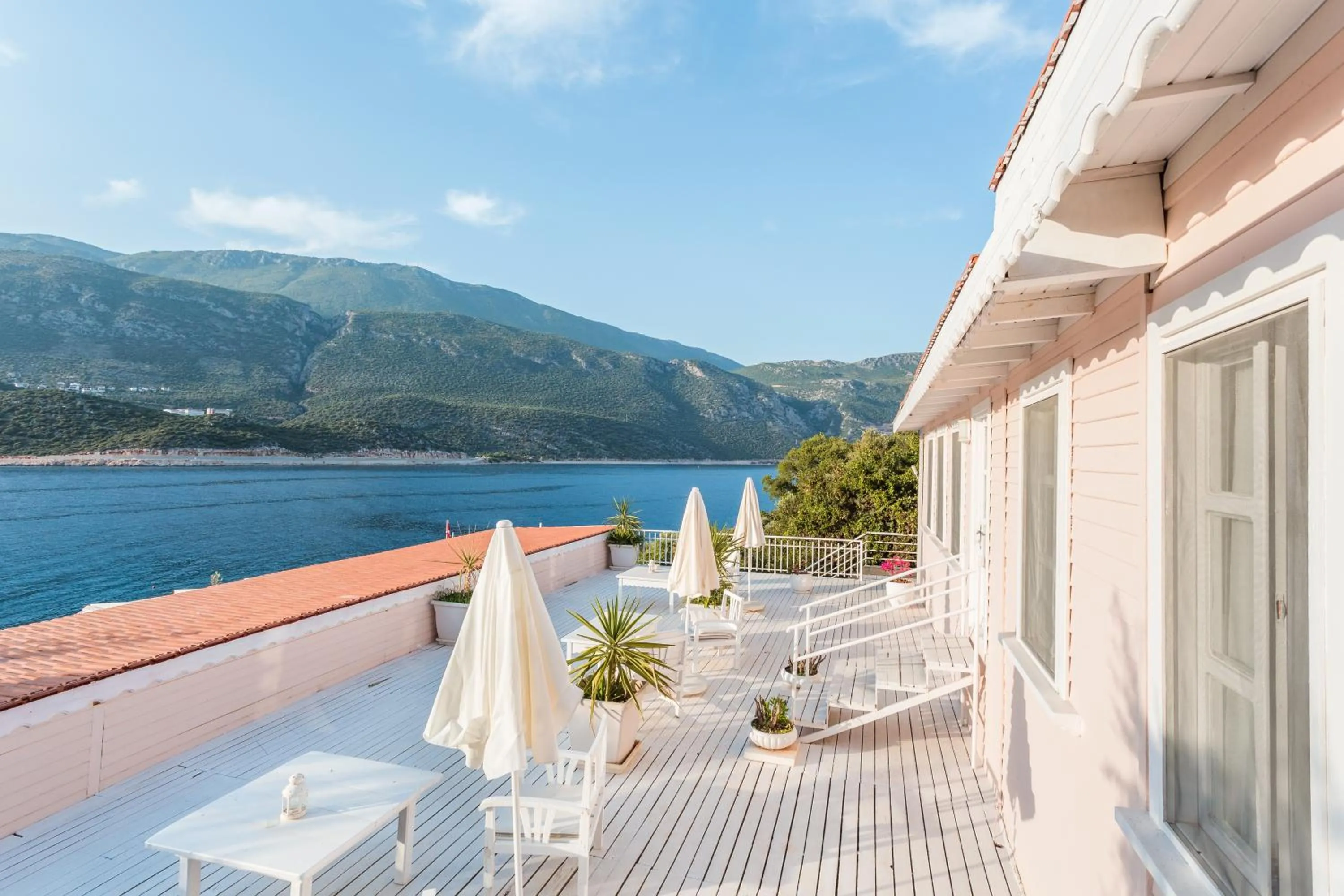 Patio in Club Çapa Hotel