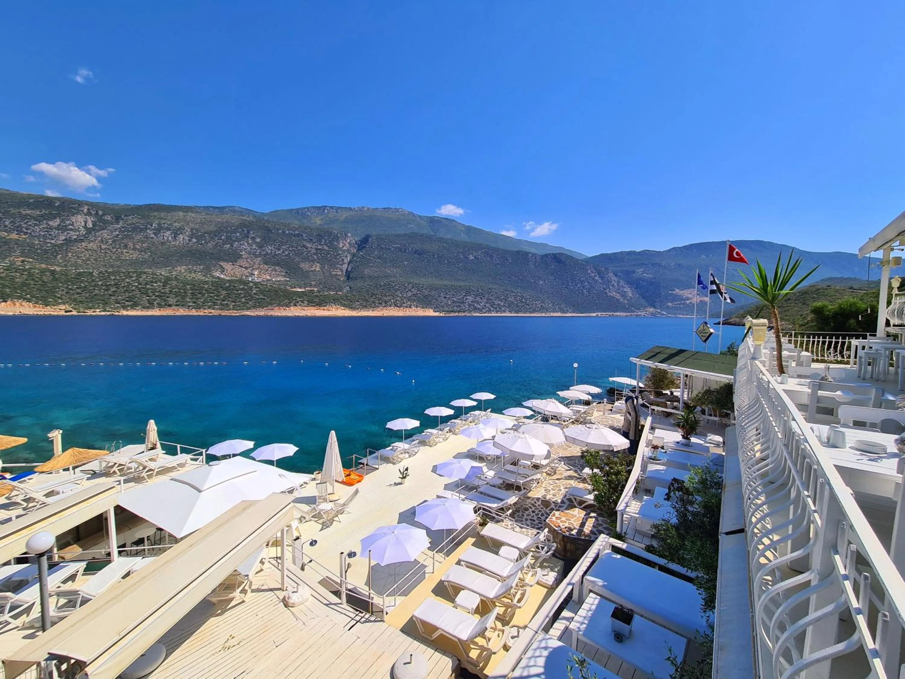 Bird's eye view in Club Çapa Hotel