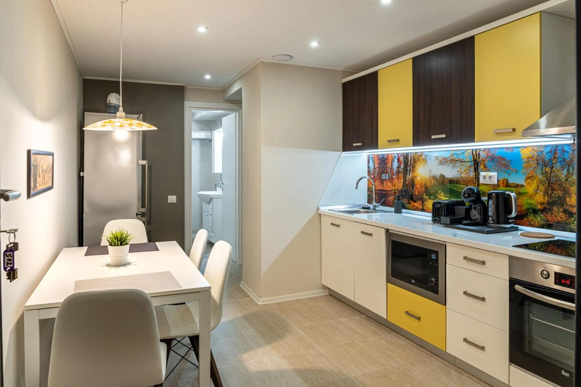 Kitchen or kitchenette in Casa 86