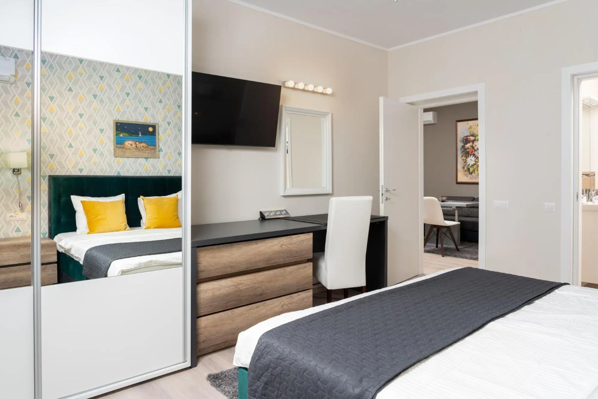 Photo of the whole room, Bed in Casa 86