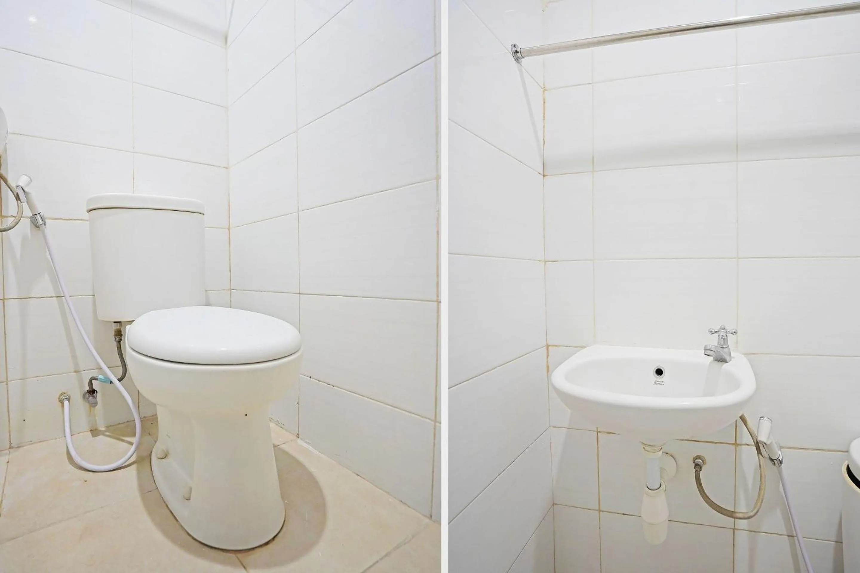 Bathroom in Hotel O Ruby Homestay Syariah