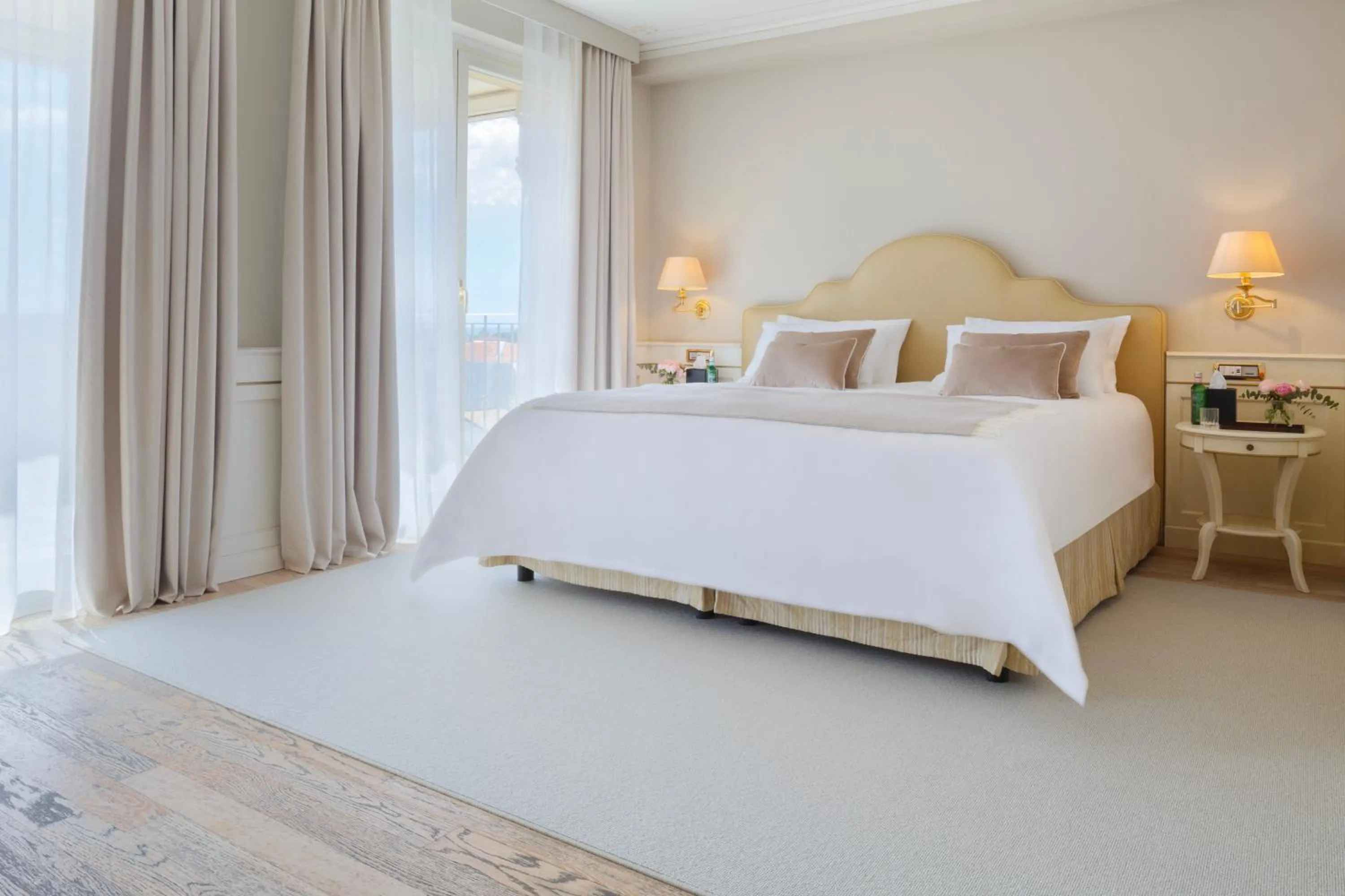 Bed in Grand Hotel Imperiale