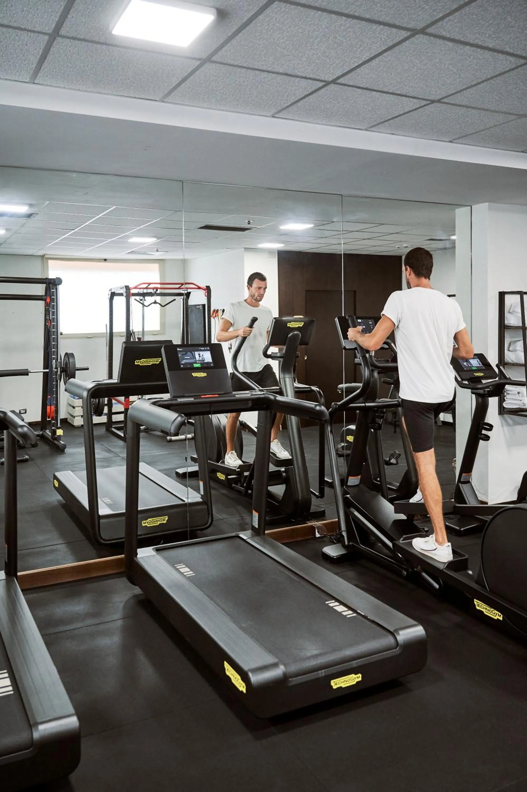 Fitness centre/facilities in Grand Hotel Imperiale