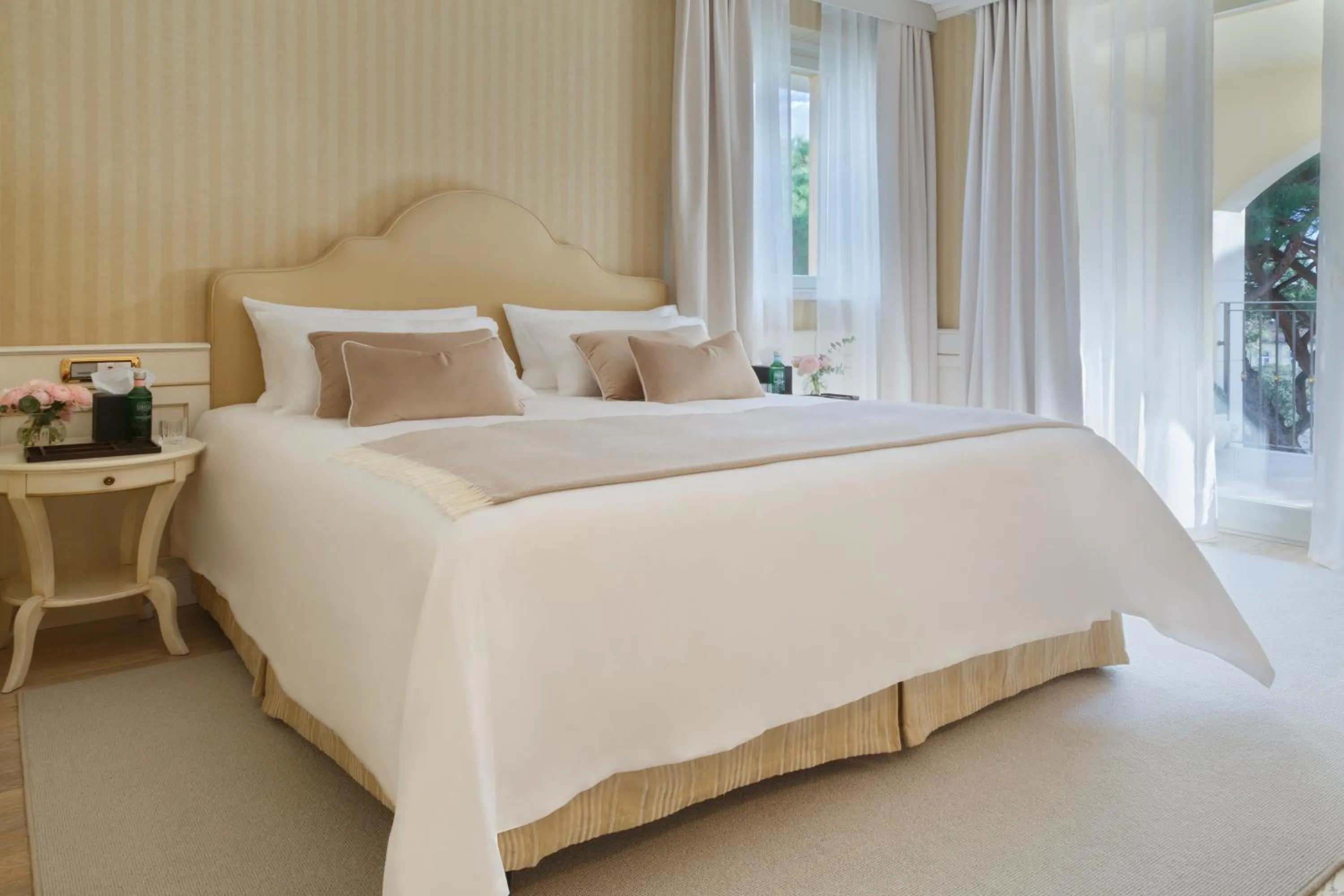 Bedroom, Bed in Grand Hotel Imperiale