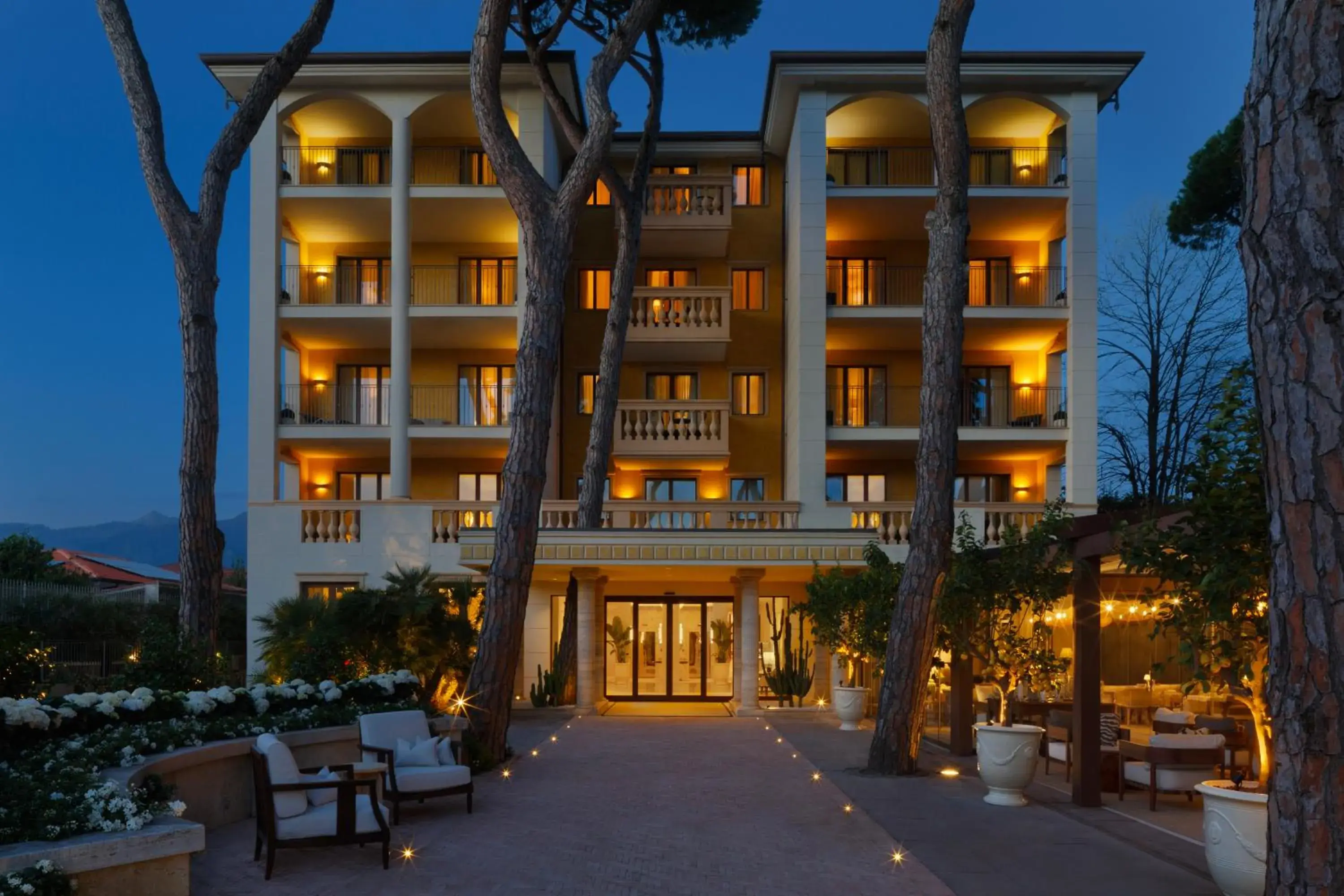 Property building in Grand Hotel Imperiale Property building in Grand Hotel Imperiale